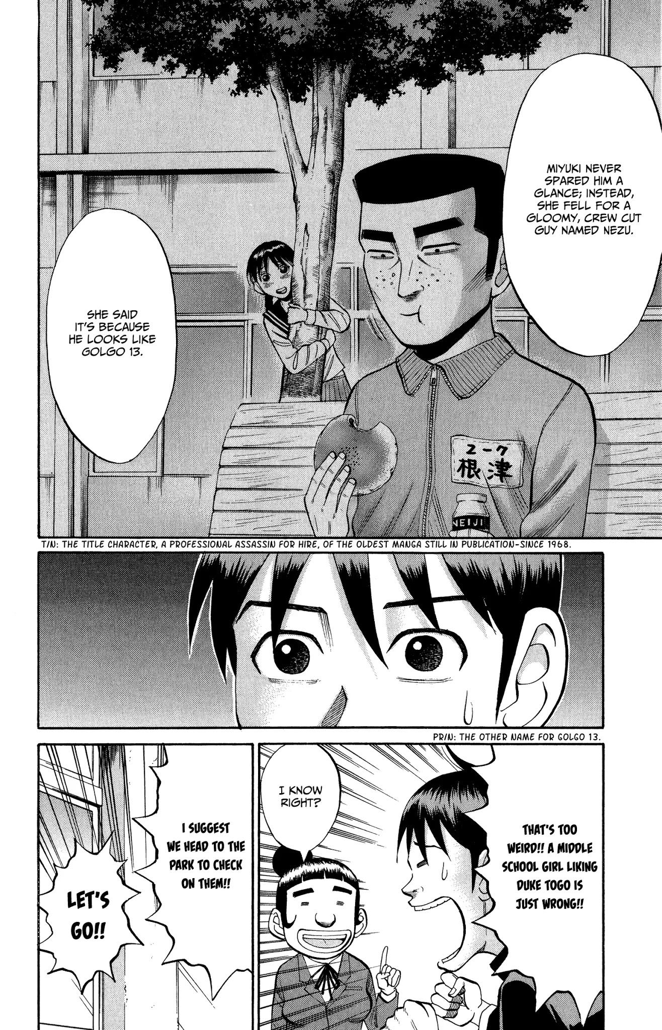 Nanba MG5 Chapter 19 page 6 - Chapter 19: The Searching Woman