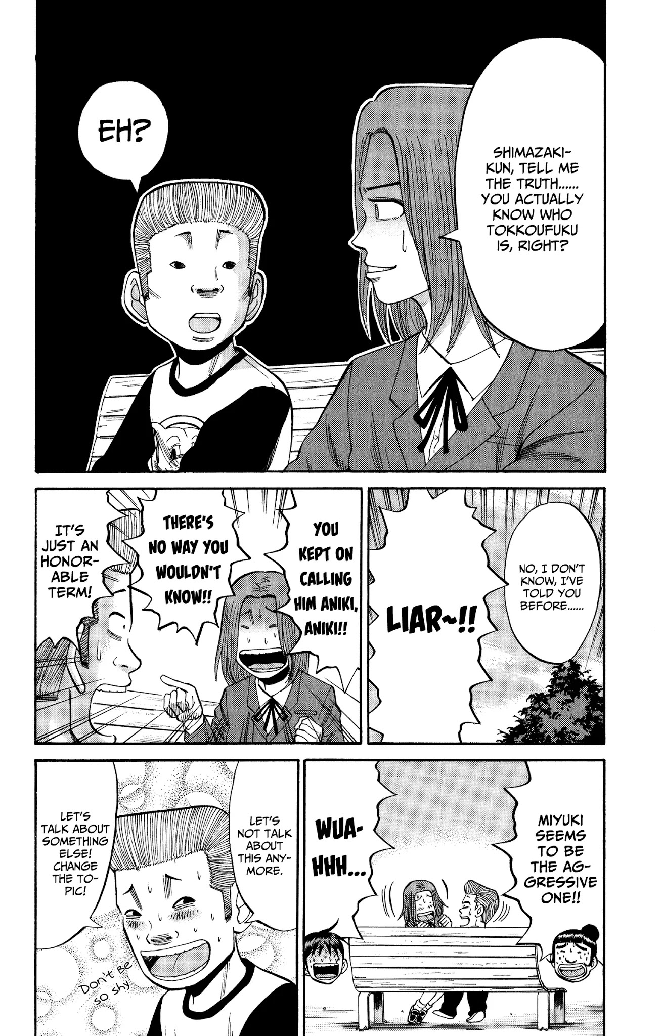 Nanba MG5 Chapter 19 page 8 - Chapter 19: The Searching Woman