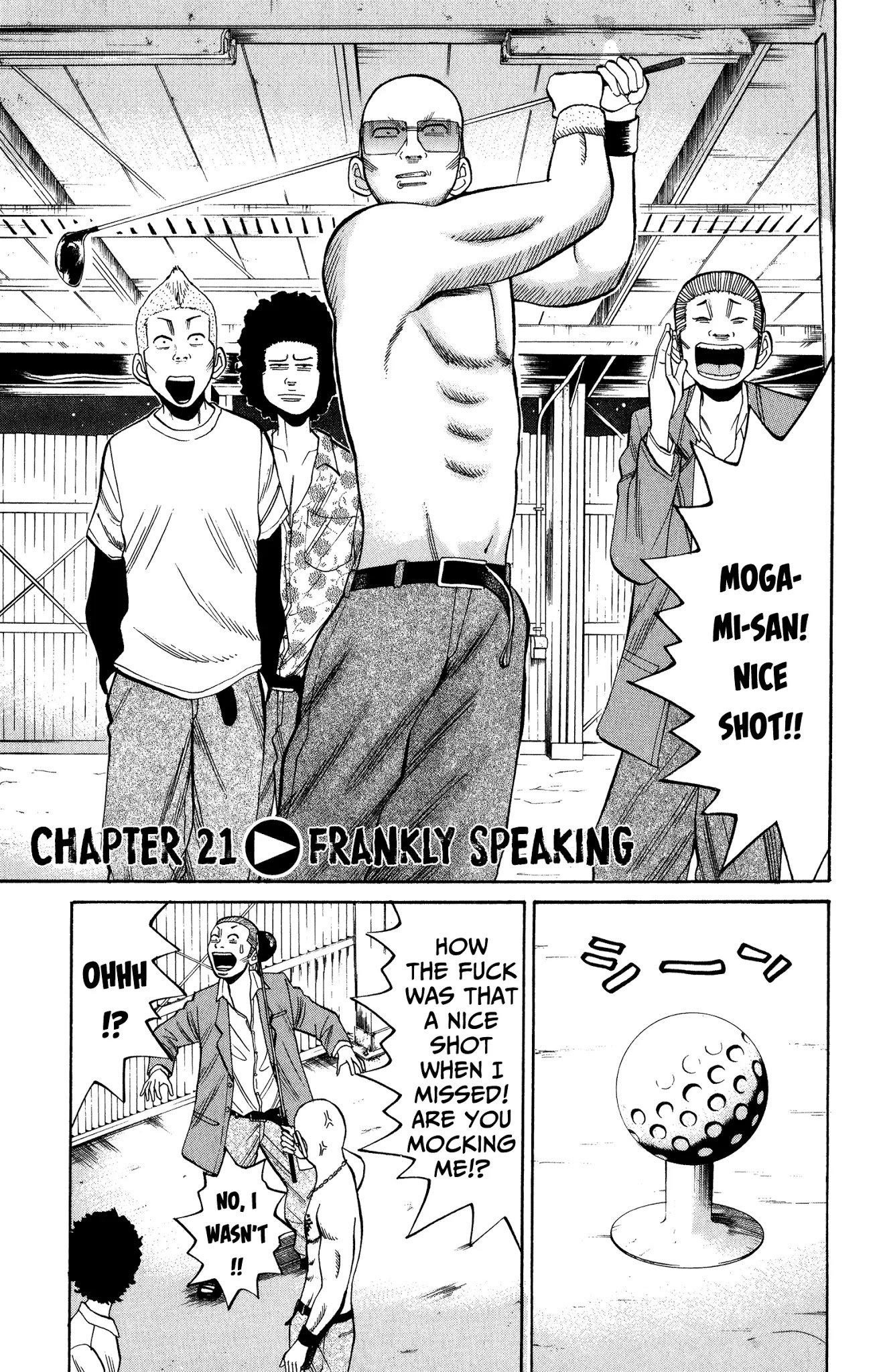 Nanba MG5 Chapter 21 page 1 - Chapter 21: Frankly Speaking