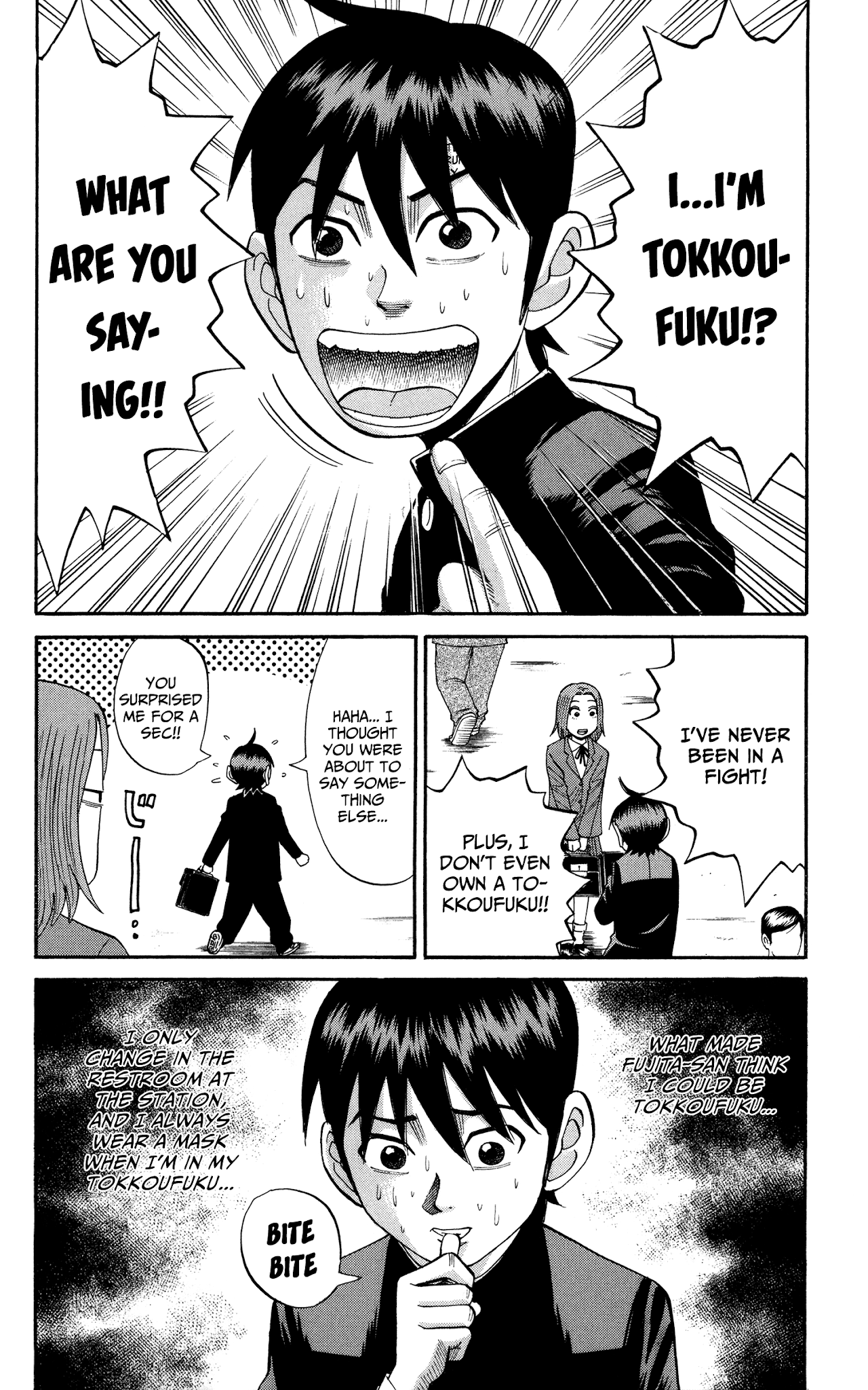 Nanba MG5 Chapter 22 page 2 - Chapter 22: Tokkoufuku, Caugh