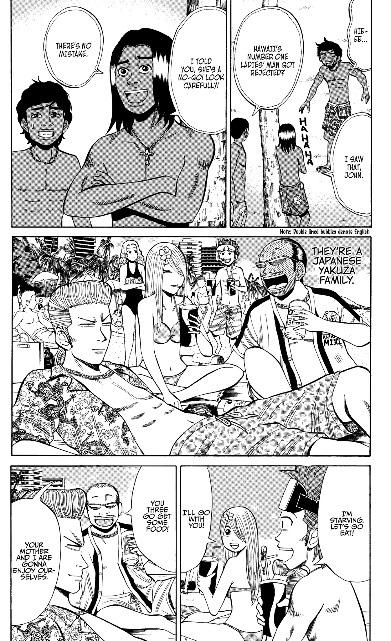 Nanba MG5 Chapter 29 page 8 - Chapter 29: Nanba Family to Hawaii