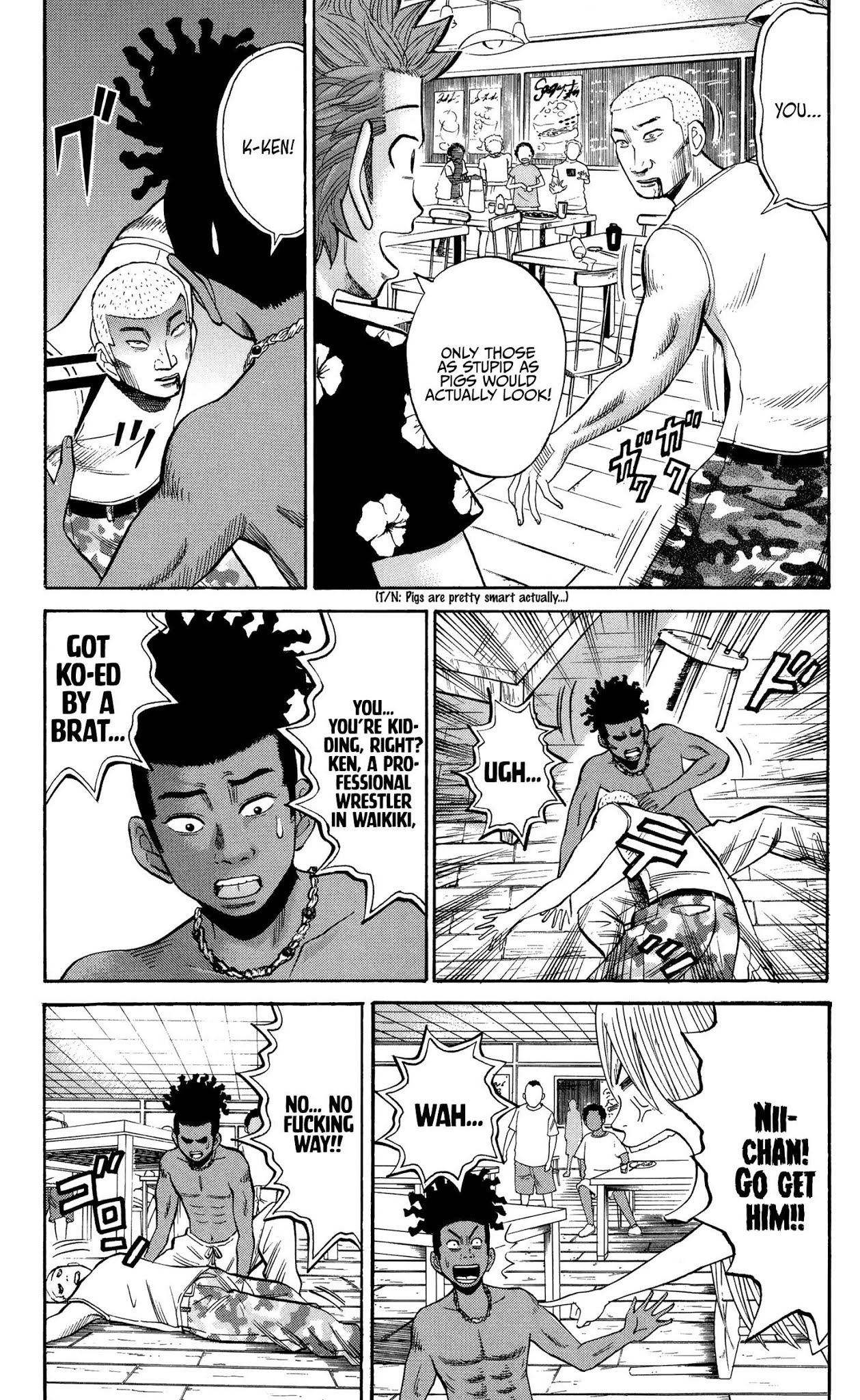 Nanba MG5 Chapter 32 page 11 - Chapter 32: Even so, I want pumpkin pie