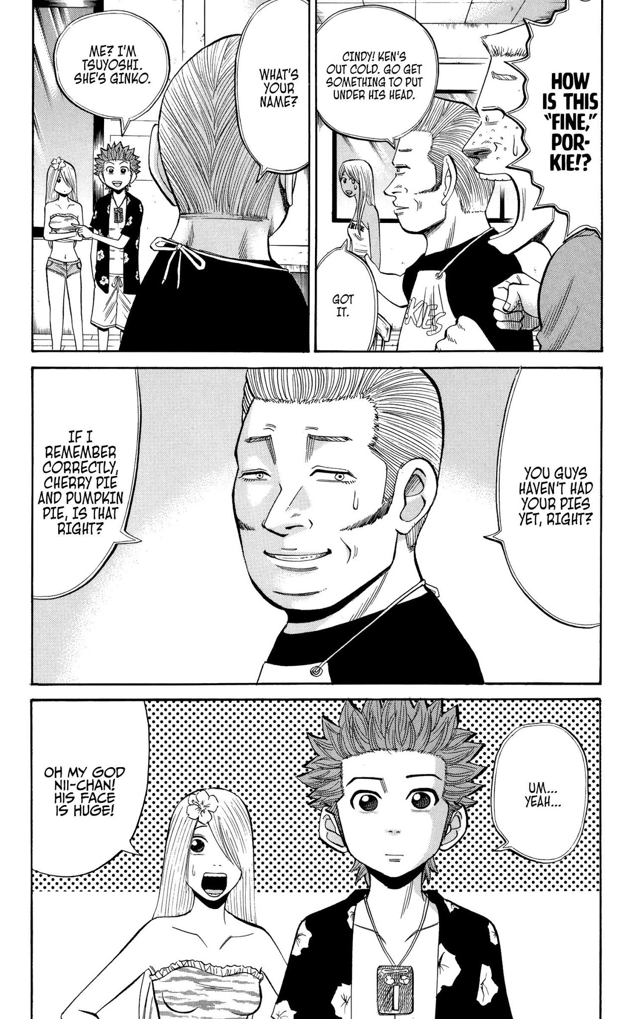 Nanba MG5 Chapter 32 page 13 - Chapter 32: Even so, I want pumpkin pie
