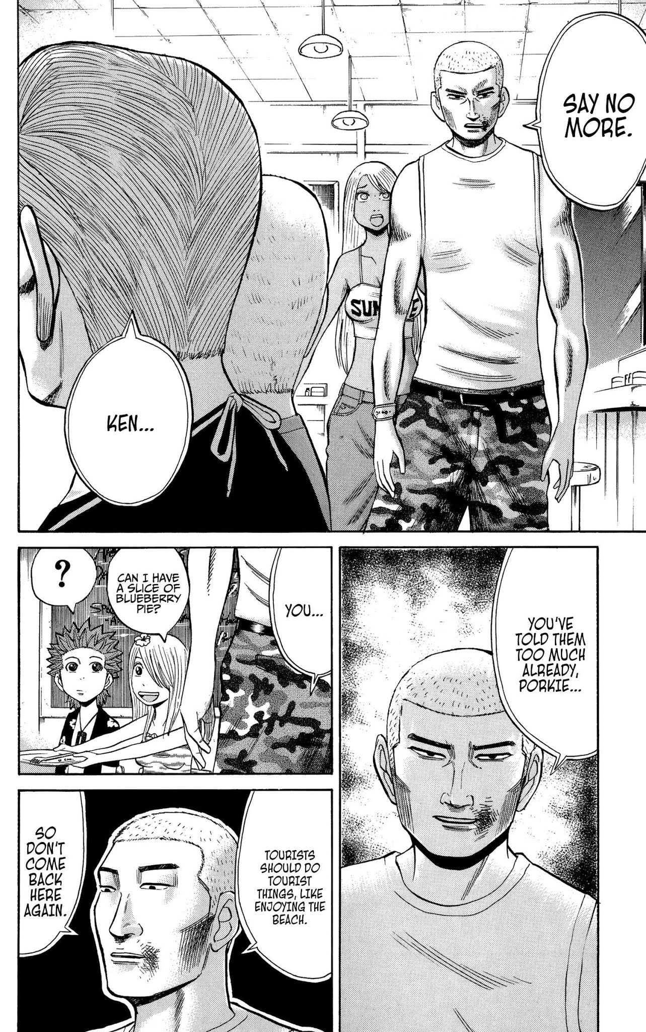 Nanba MG5 Chapter 32 page 18 - Chapter 32: Even so, I want pumpkin pie