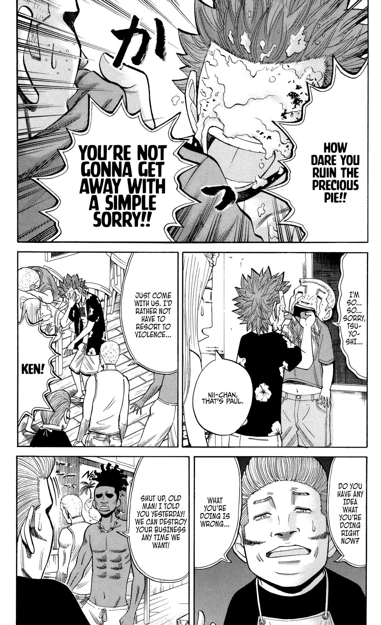 Nanba MG5 Chapter 32 page 8 - Chapter 32: Even so, I want pumpkin pie