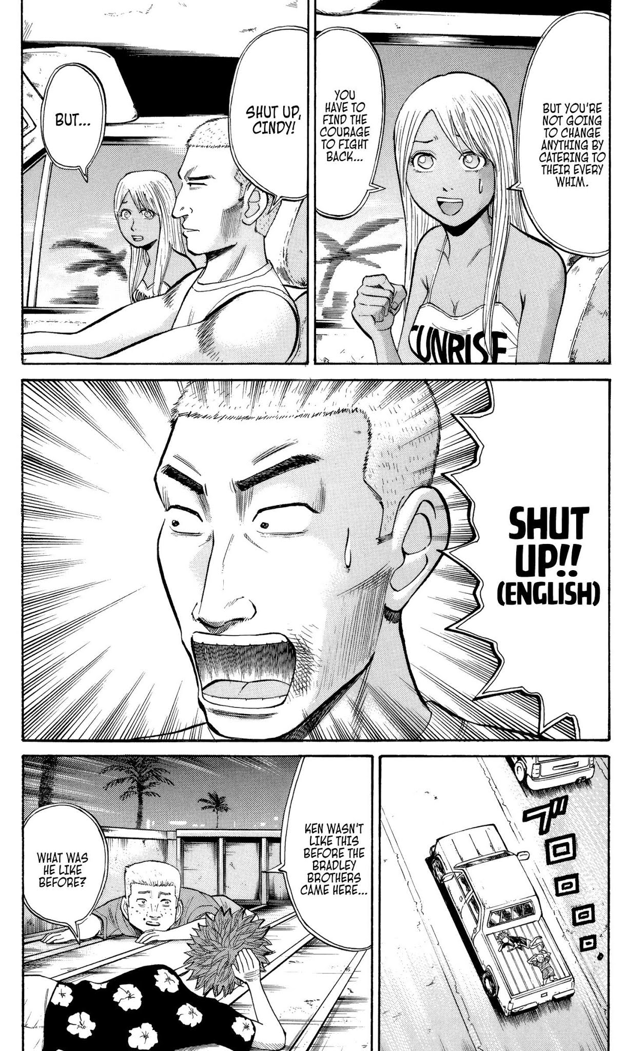 Nanba MG5 Chapter 33 page 12 - Chapter 33: The dark side of Waikiki