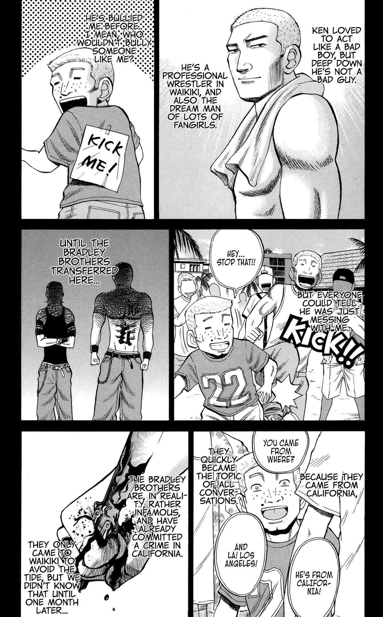 Nanba MG5 Chapter 33 page 13 - Chapter 33: The dark side of Waikiki