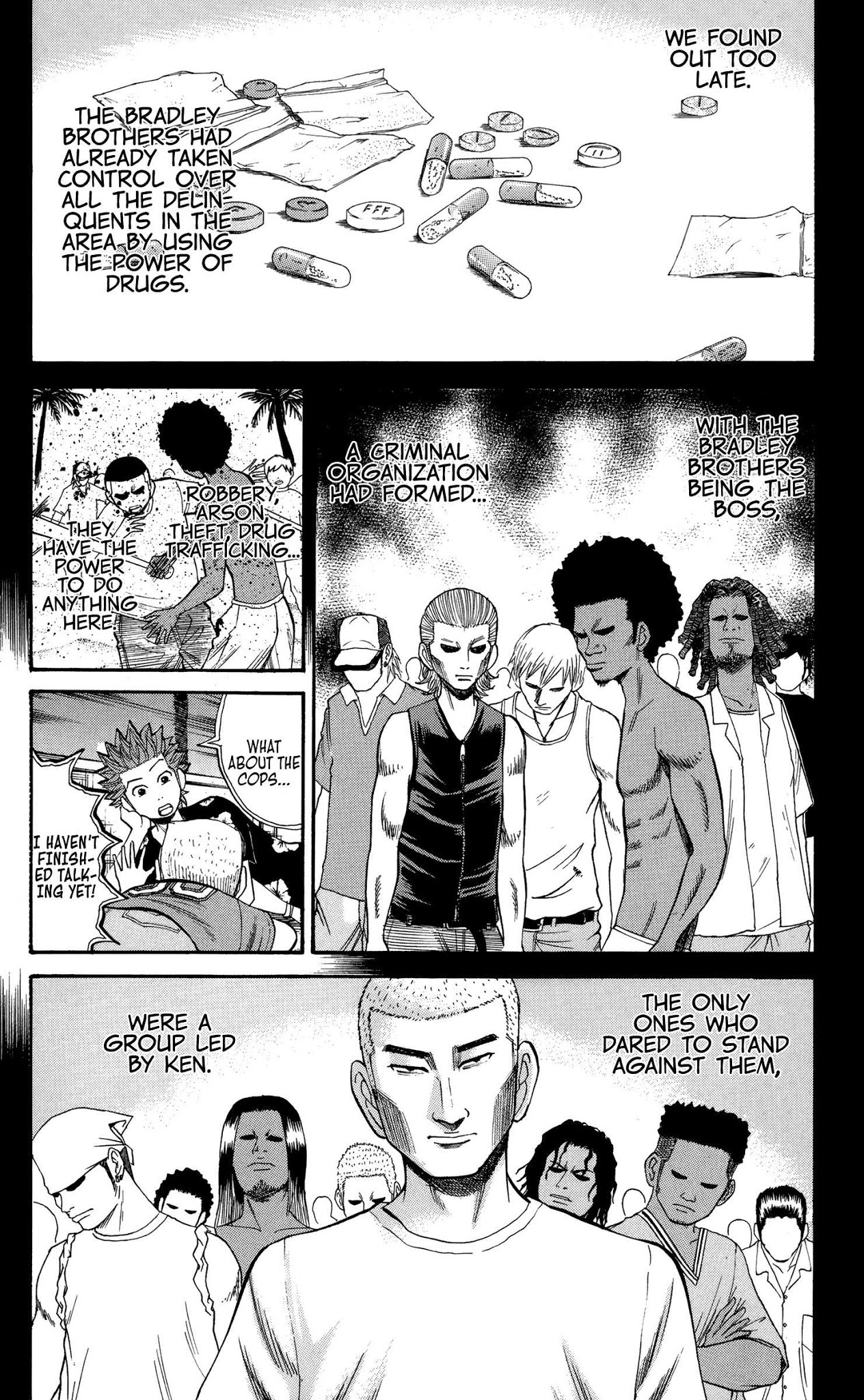 Nanba MG5 Chapter 33 page 14 - Chapter 33: The dark side of Waikiki