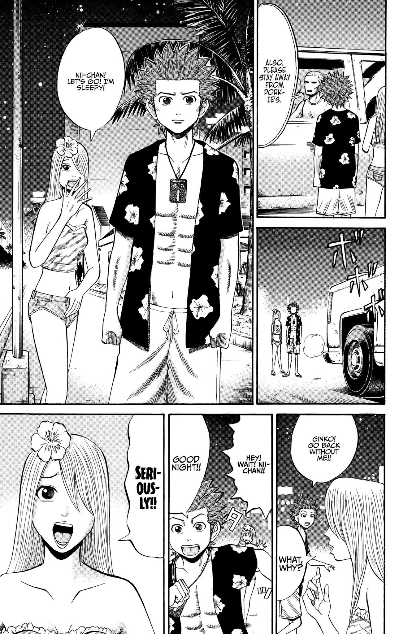 Nanba MG5 Chapter 33 page 9 - Chapter 33: The dark side of Waikiki