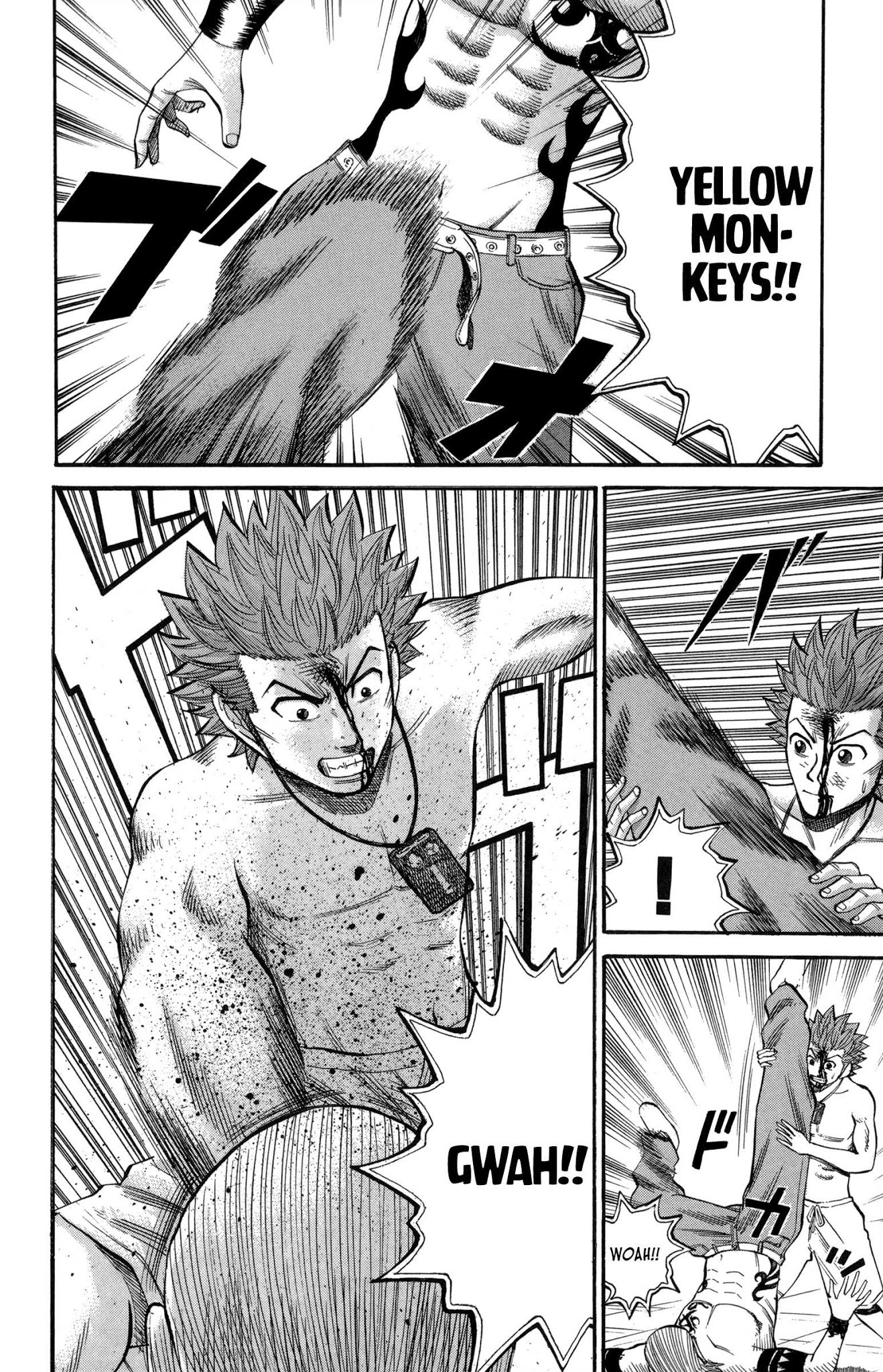 Nanba MG5 Chapter 35 page 13 - Chapter 35: This is bad