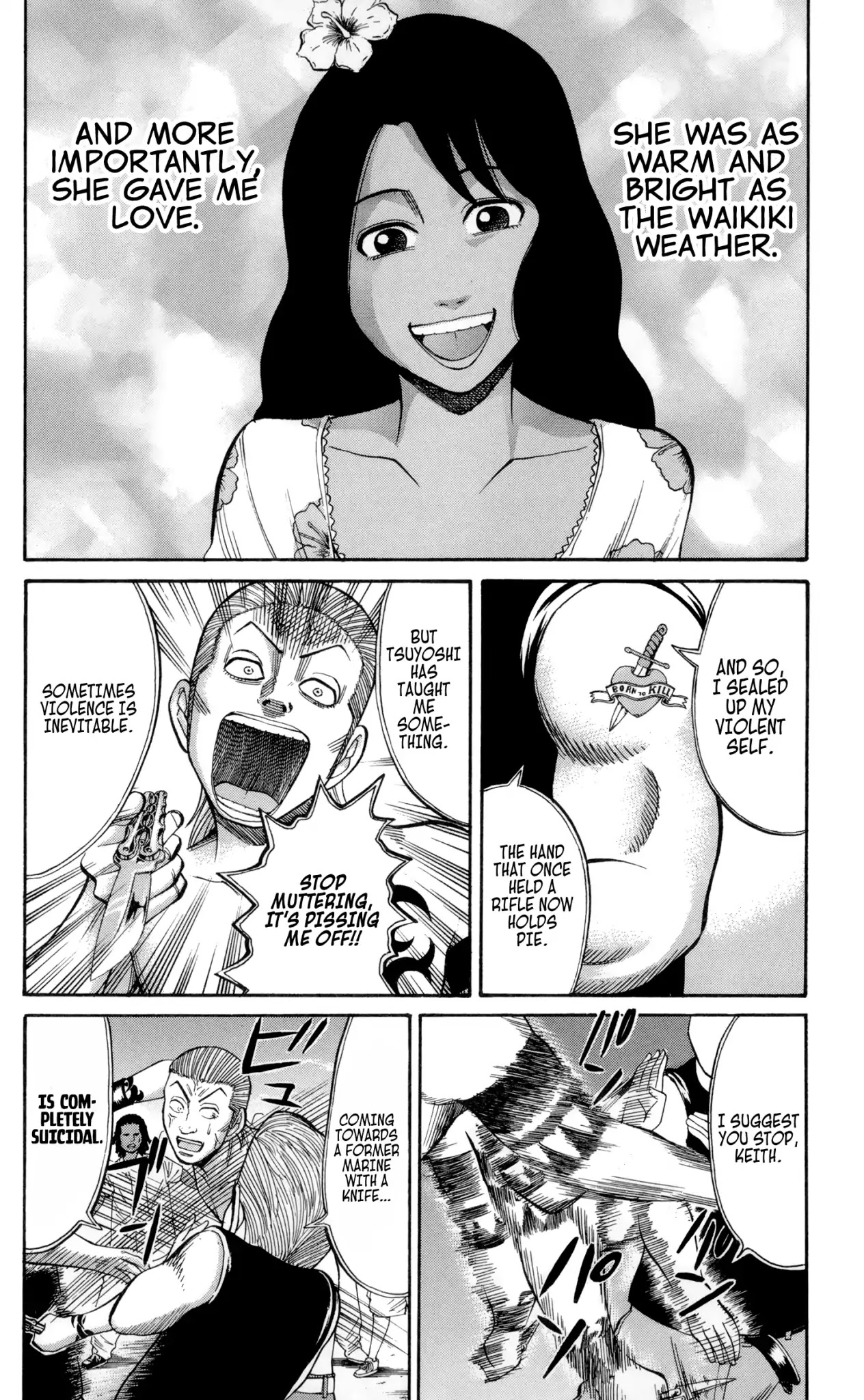 Nanba MG5 Chapter 39 page 10 - Chapter 39: The Tiger of Hawaii