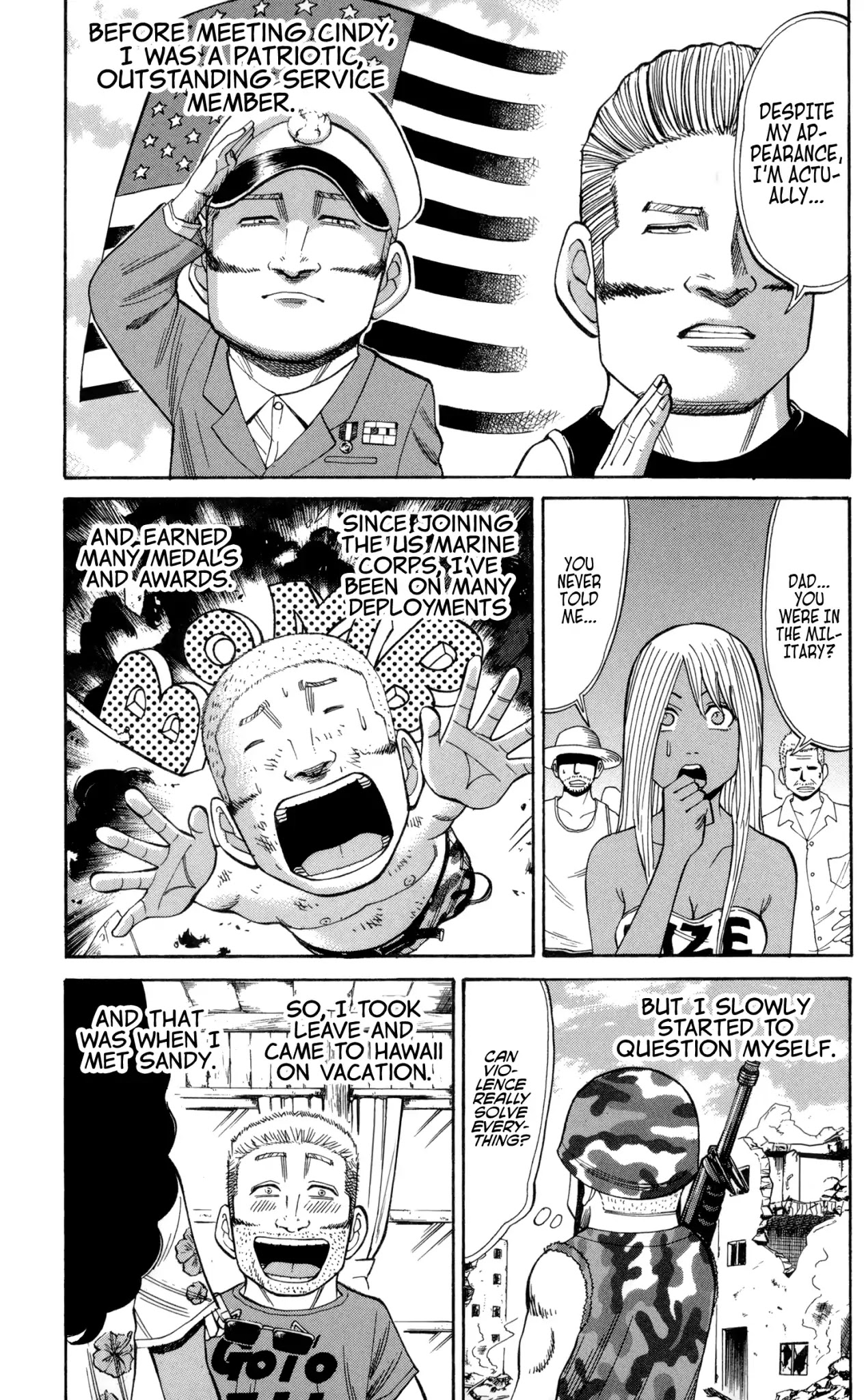 Nanba MG5 Chapter 39 page 9 - Chapter 39: The Tiger of Hawaii