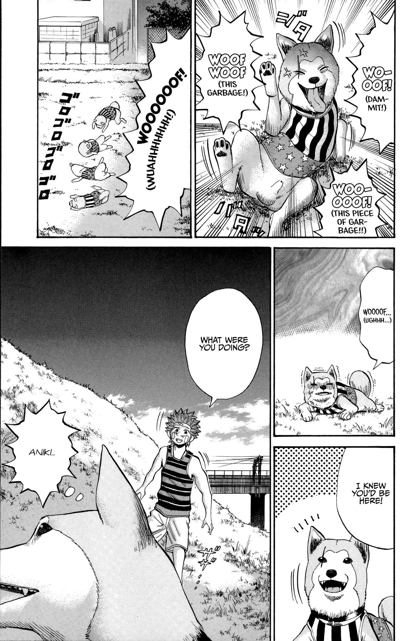 Nanba MG5 Chapter 42 page 13 - Chapter 42: Aniki, you idiot!