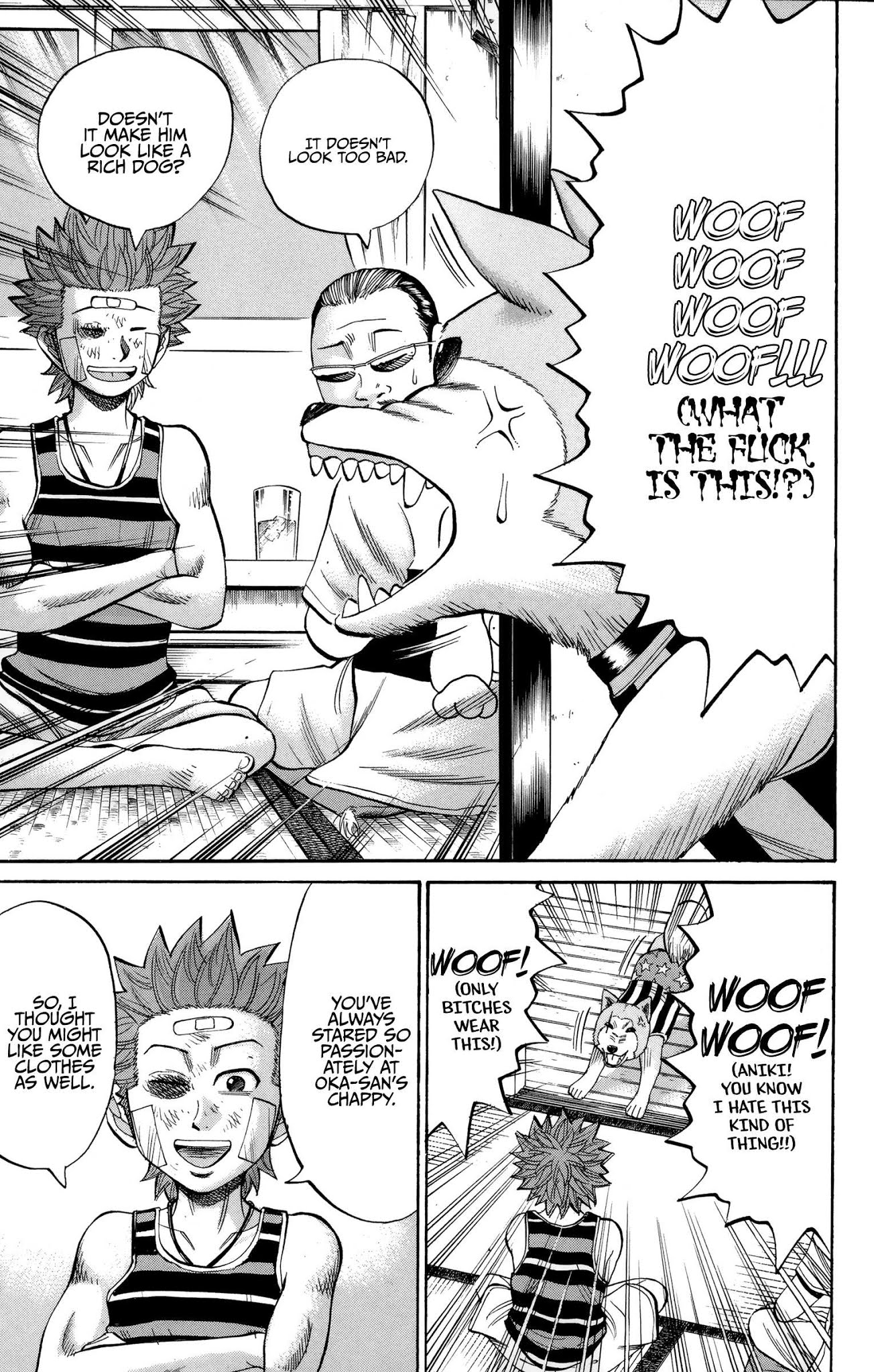 Nanba MG5 Chapter 42 page 7 - Chapter 42: Aniki, you idiot!