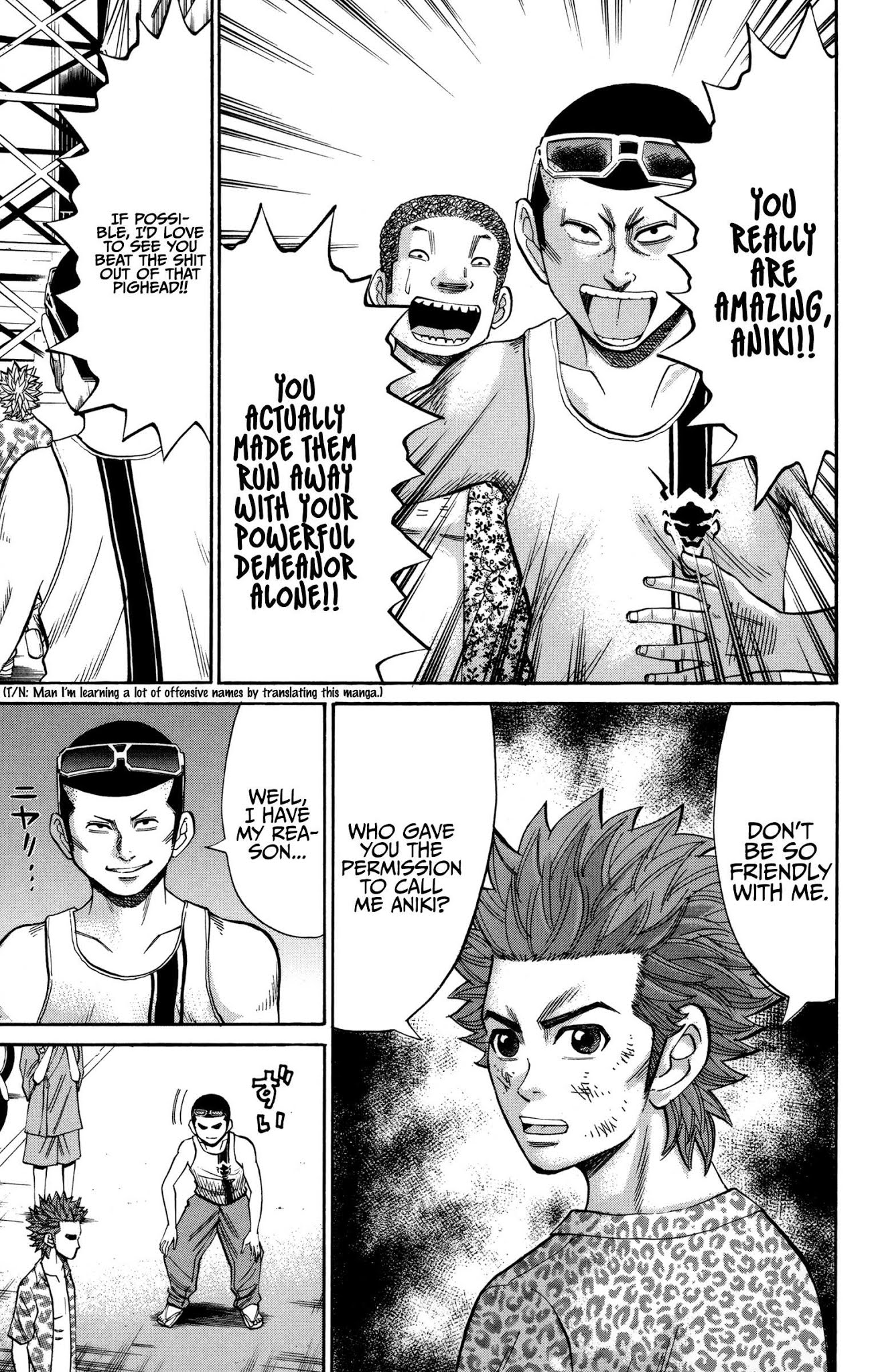 Nanba MG5 Chapter 45 page 13 - Chapter 45: Not in a million years!