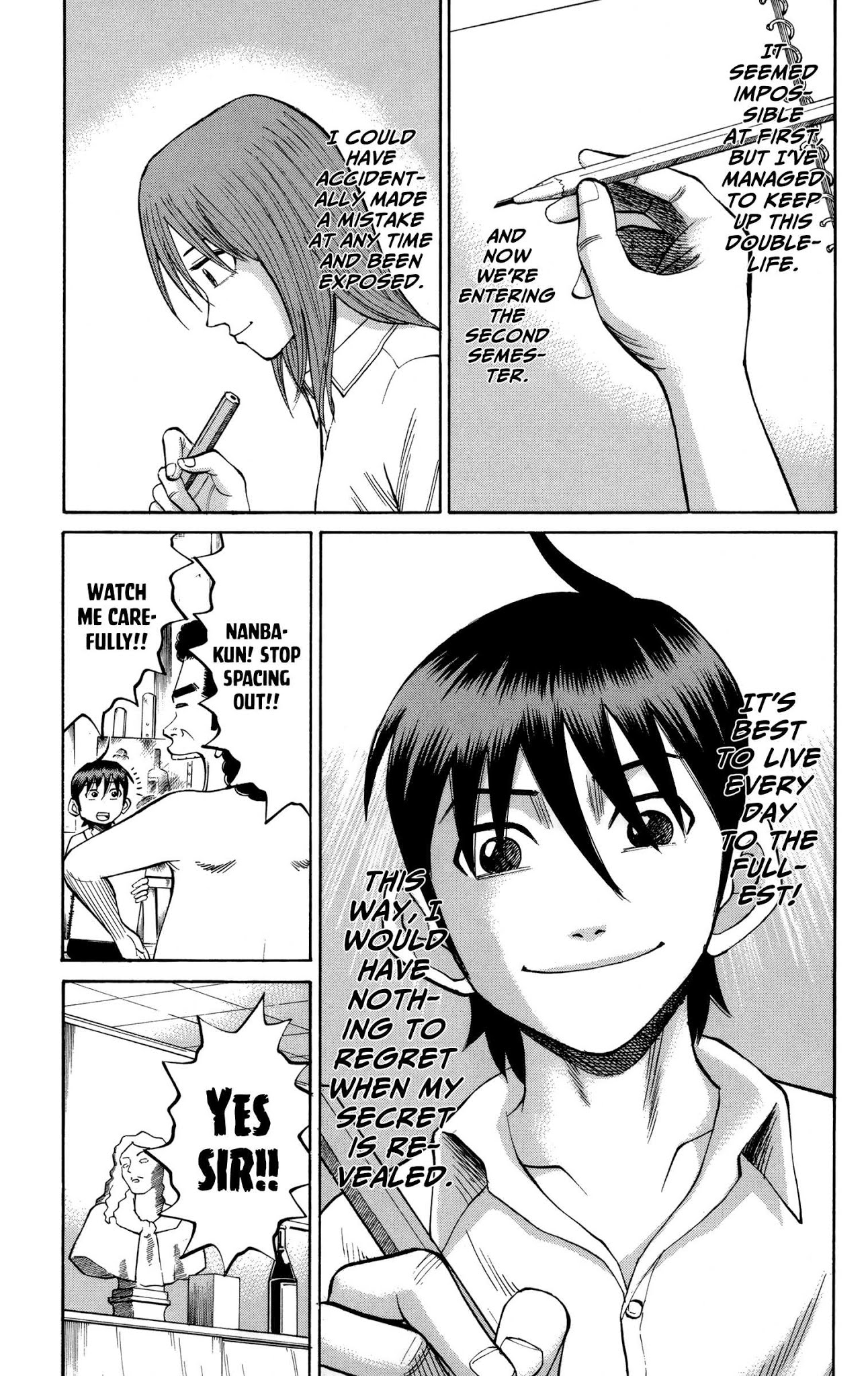 Nanba MG5 Chapter 49 page 13 - Chapter 49: New semester
