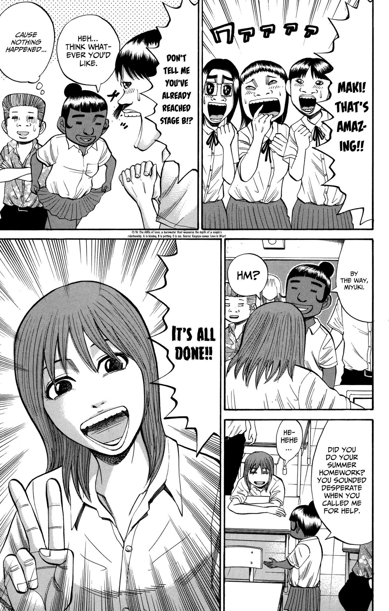 Nanba MG5 Chapter 49 page 9 - Chapter 49: New semester