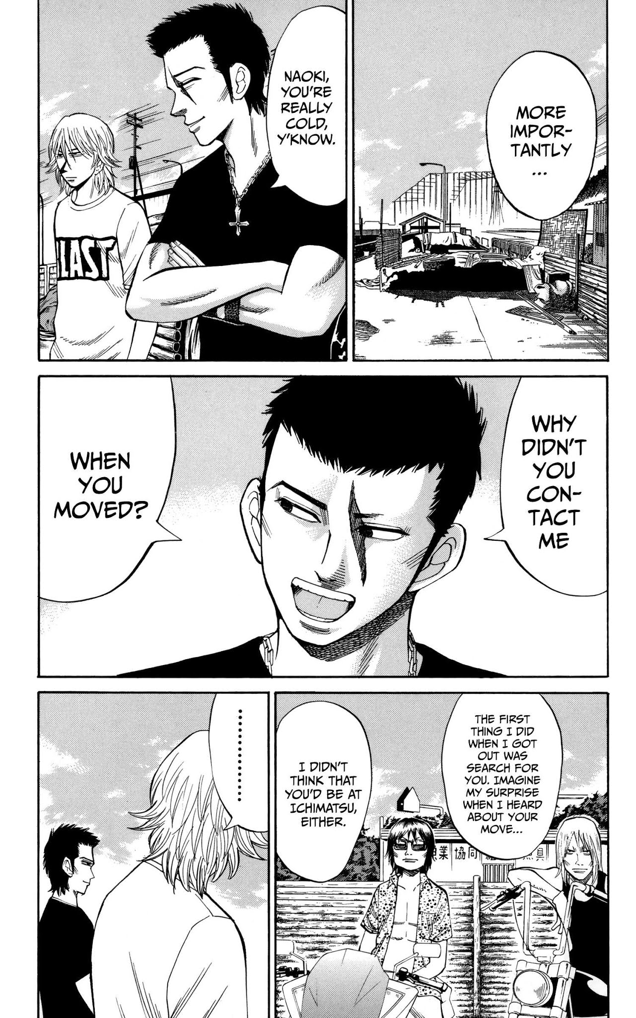Nanba MG5 Chapter 50 page 4 - Chapter 50: Godai's past