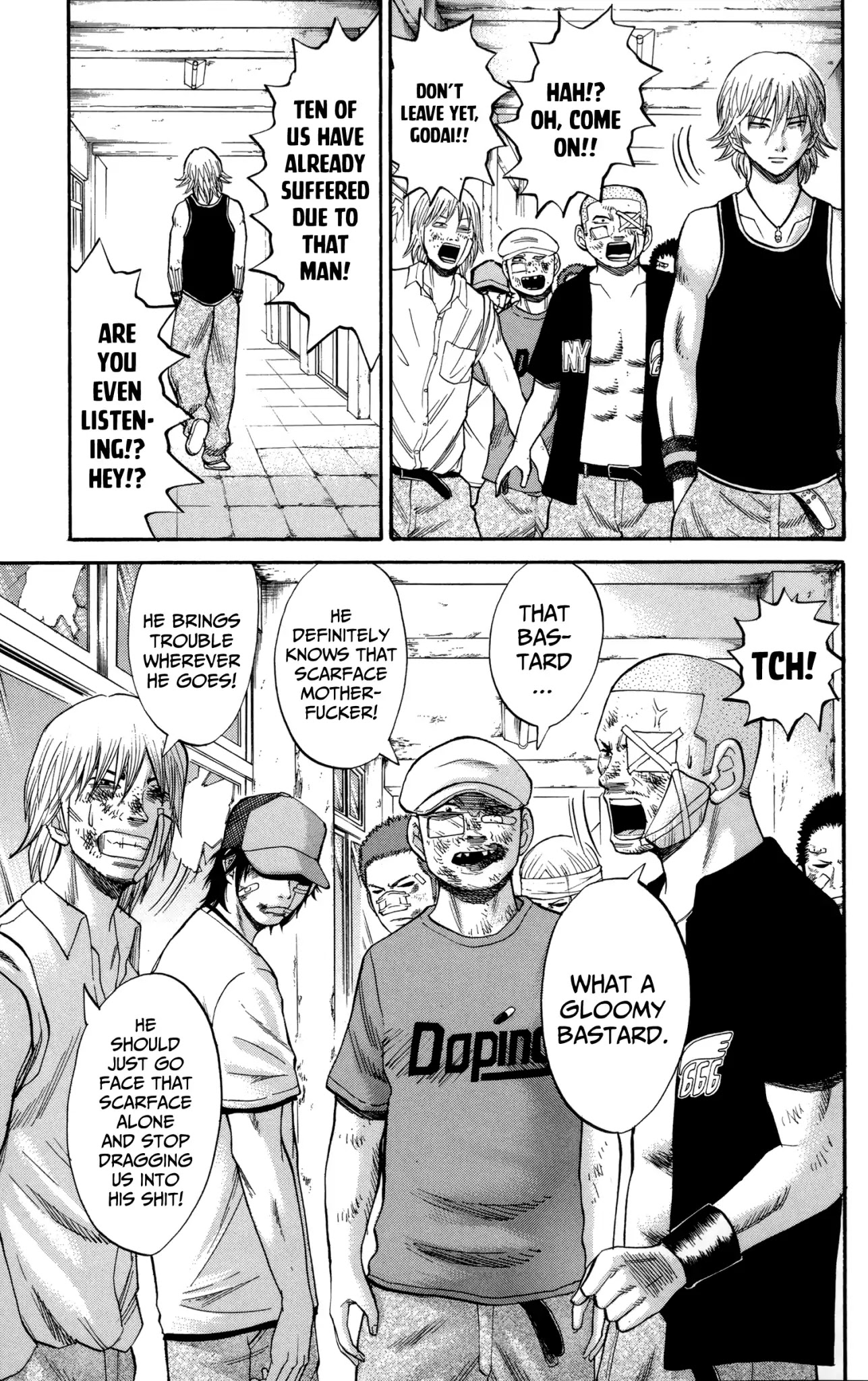 Nanba MG5 Chapter 51 page 5 - Chapter 51: Godai's feelings
