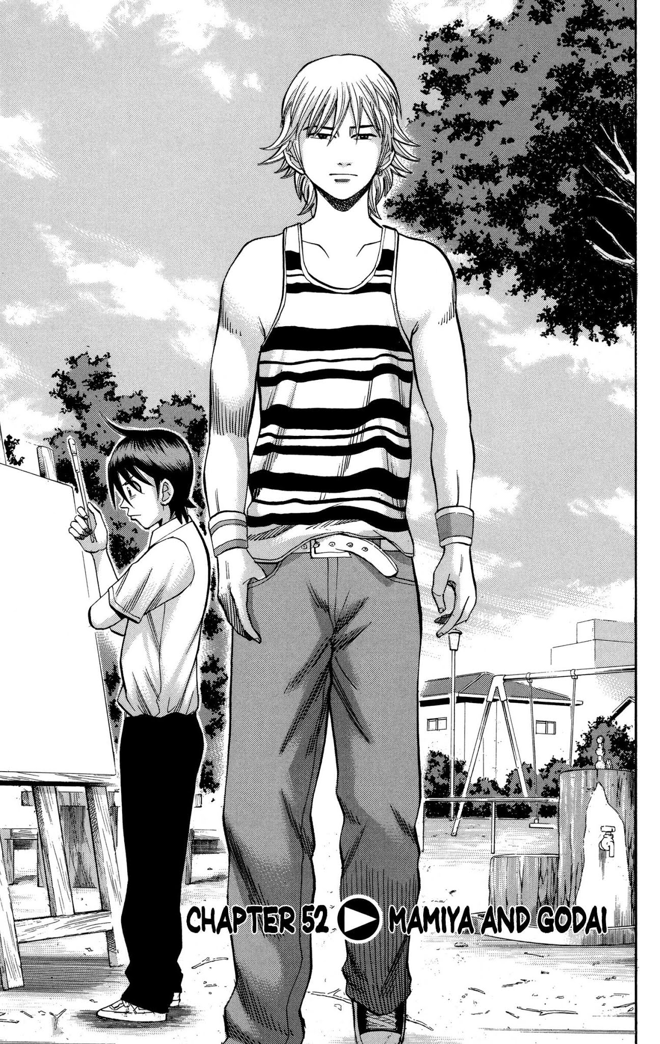Nanba MG5 Chapter 52 page 1 - Chapter 52: Mamiya and Godai
