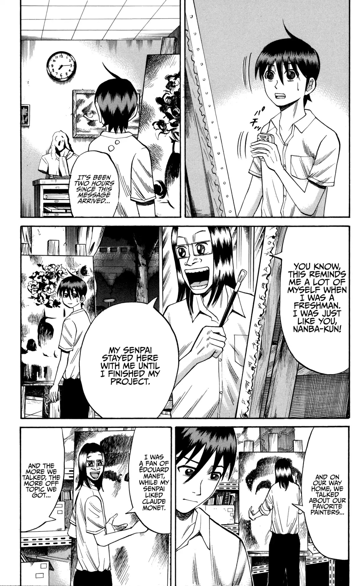 Nanba MG5 Chapter 54 page 13 - Chapter 54: Tsuyoshi's Dilemma