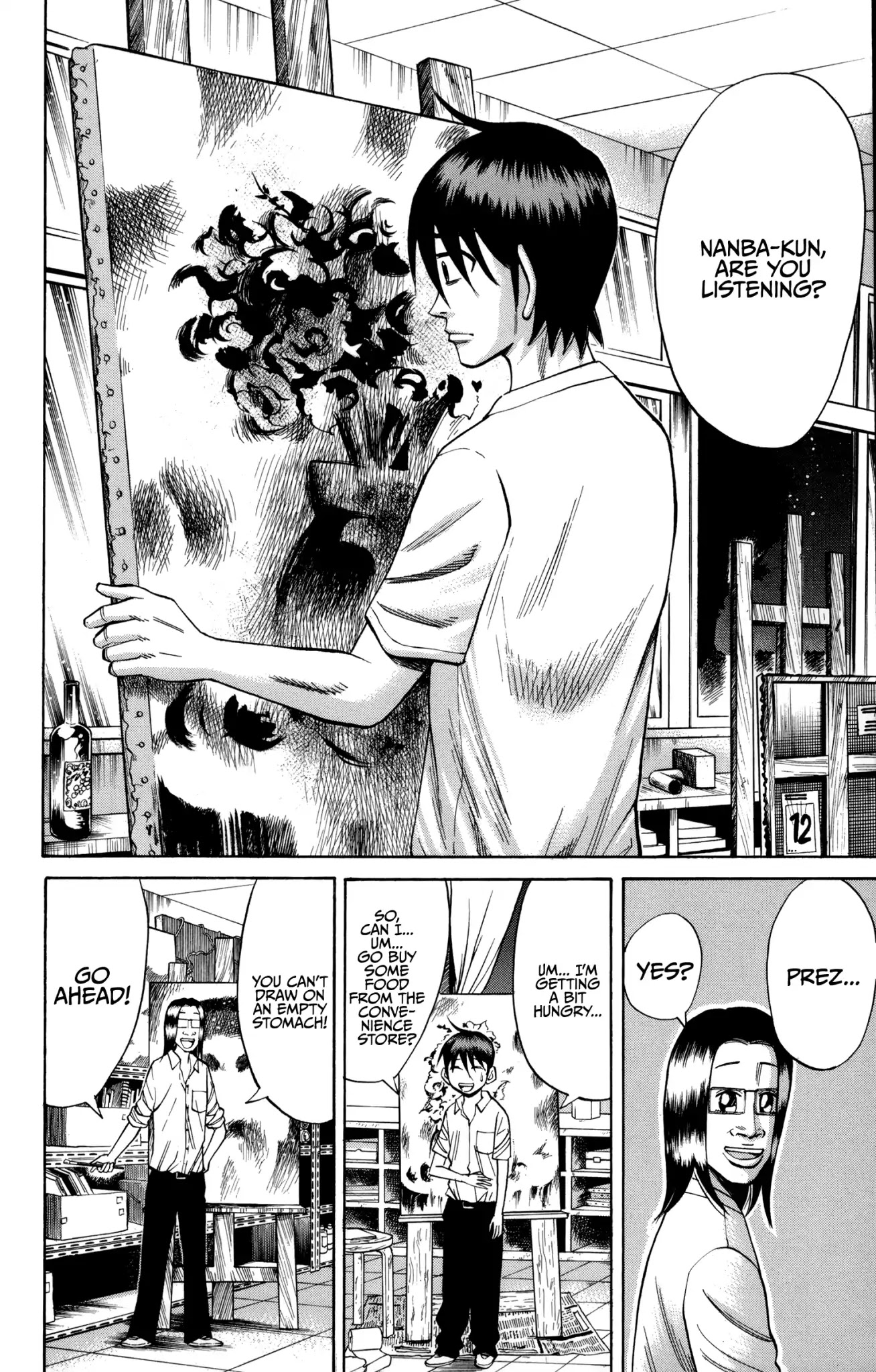 Nanba MG5 Chapter 54 page 14 - Chapter 54: Tsuyoshi's Dilemma