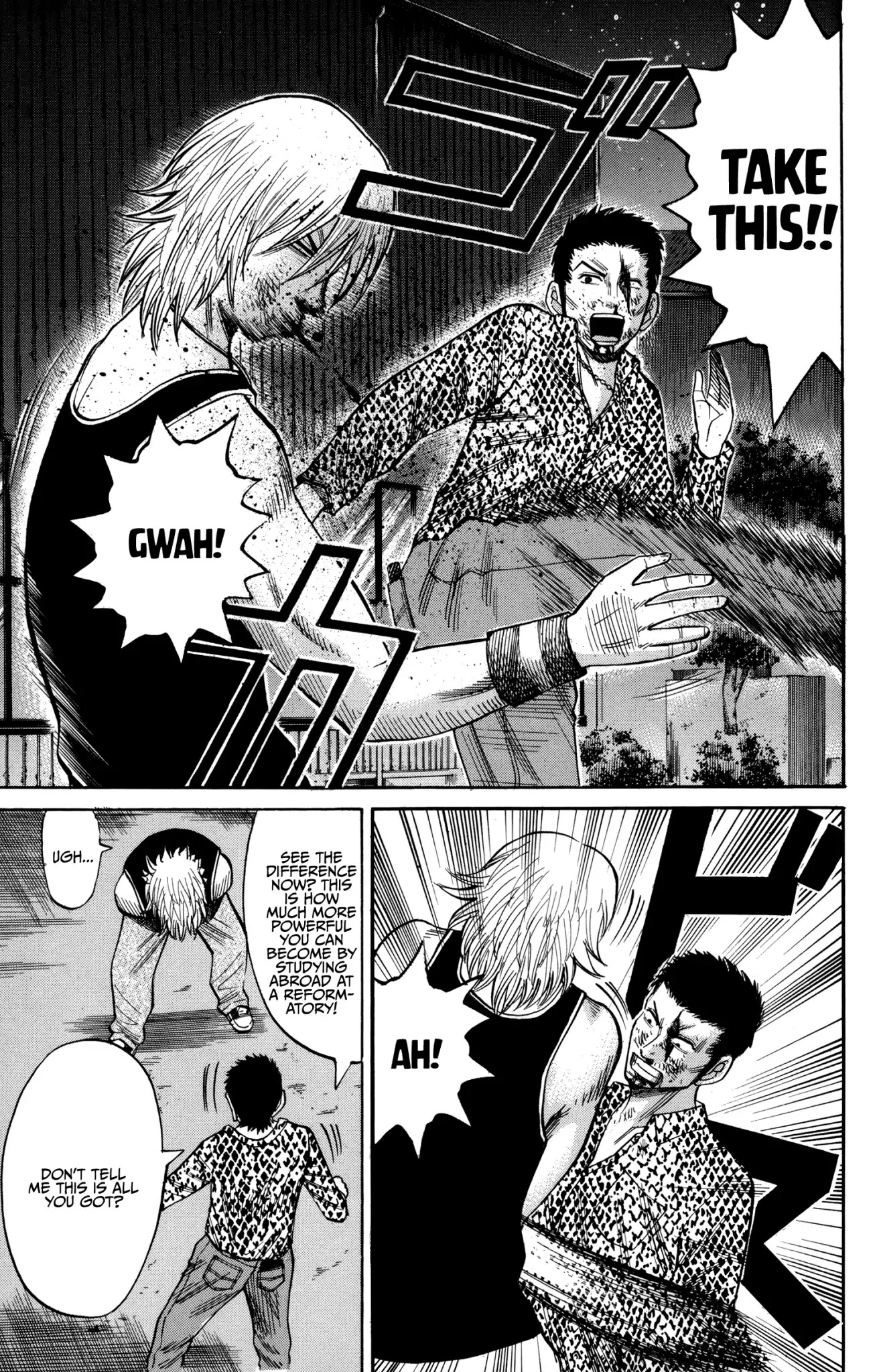 Nanba MG5 Chapter 54 page 15 - Chapter 54: Tsuyoshi's Dilemma