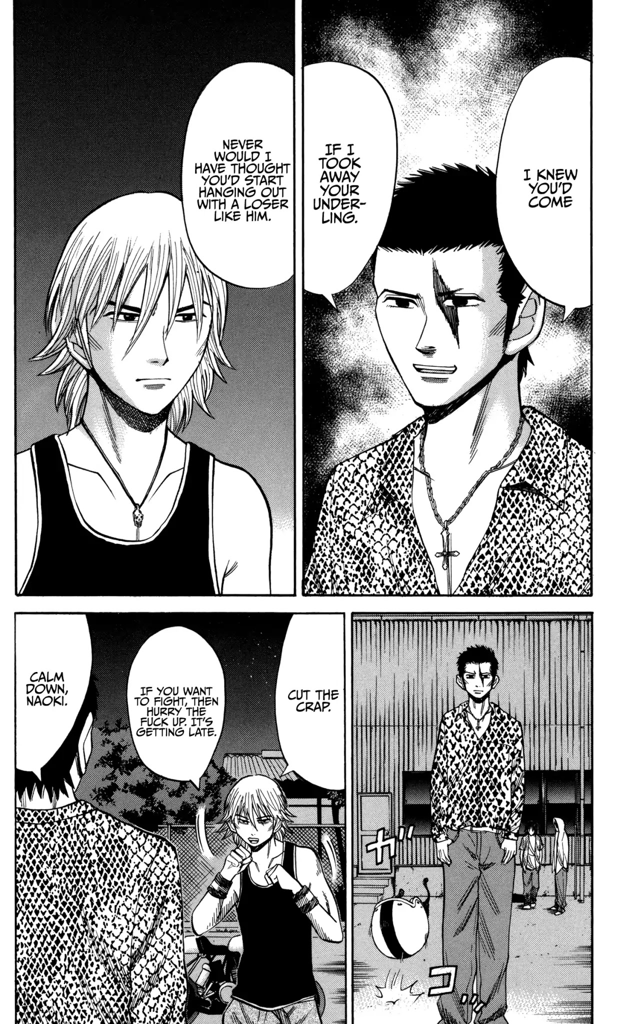 Nanba MG5 Chapter 54 page 4 - Chapter 54: Tsuyoshi's Dilemma