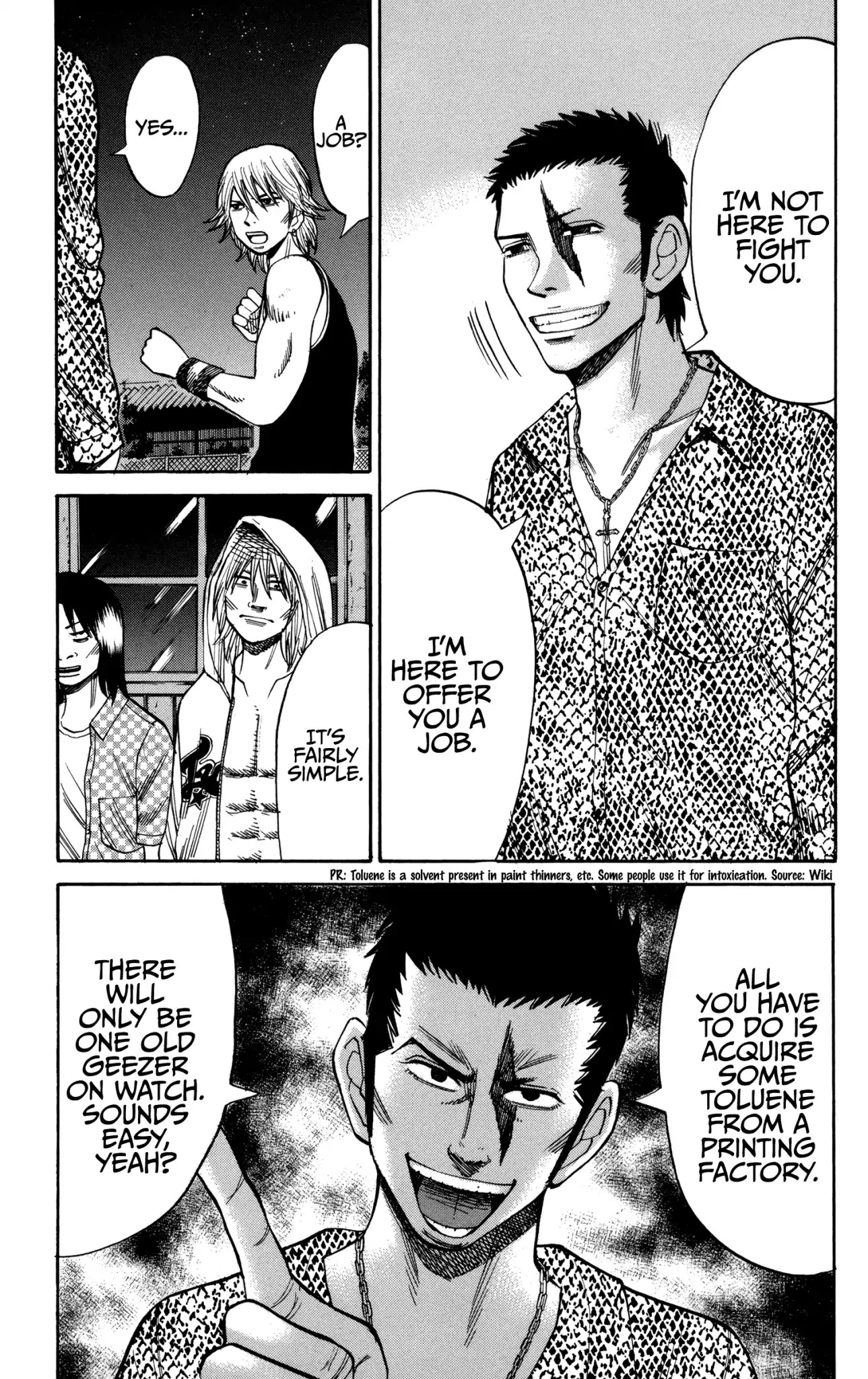 Nanba MG5 Chapter 54 page 5 - Chapter 54: Tsuyoshi's Dilemma