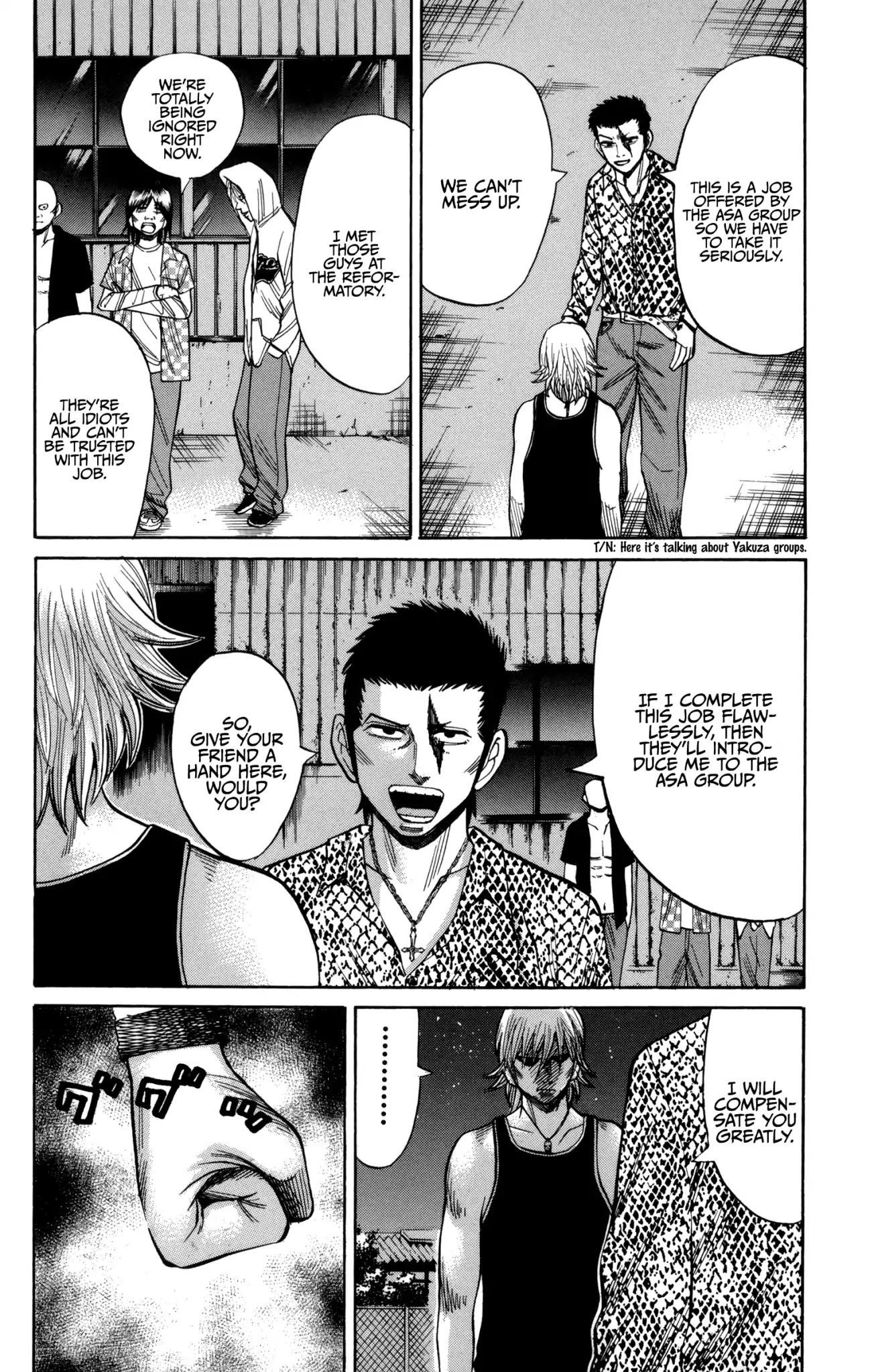 Nanba MG5 Chapter 54 page 6 - Chapter 54: Tsuyoshi's Dilemma