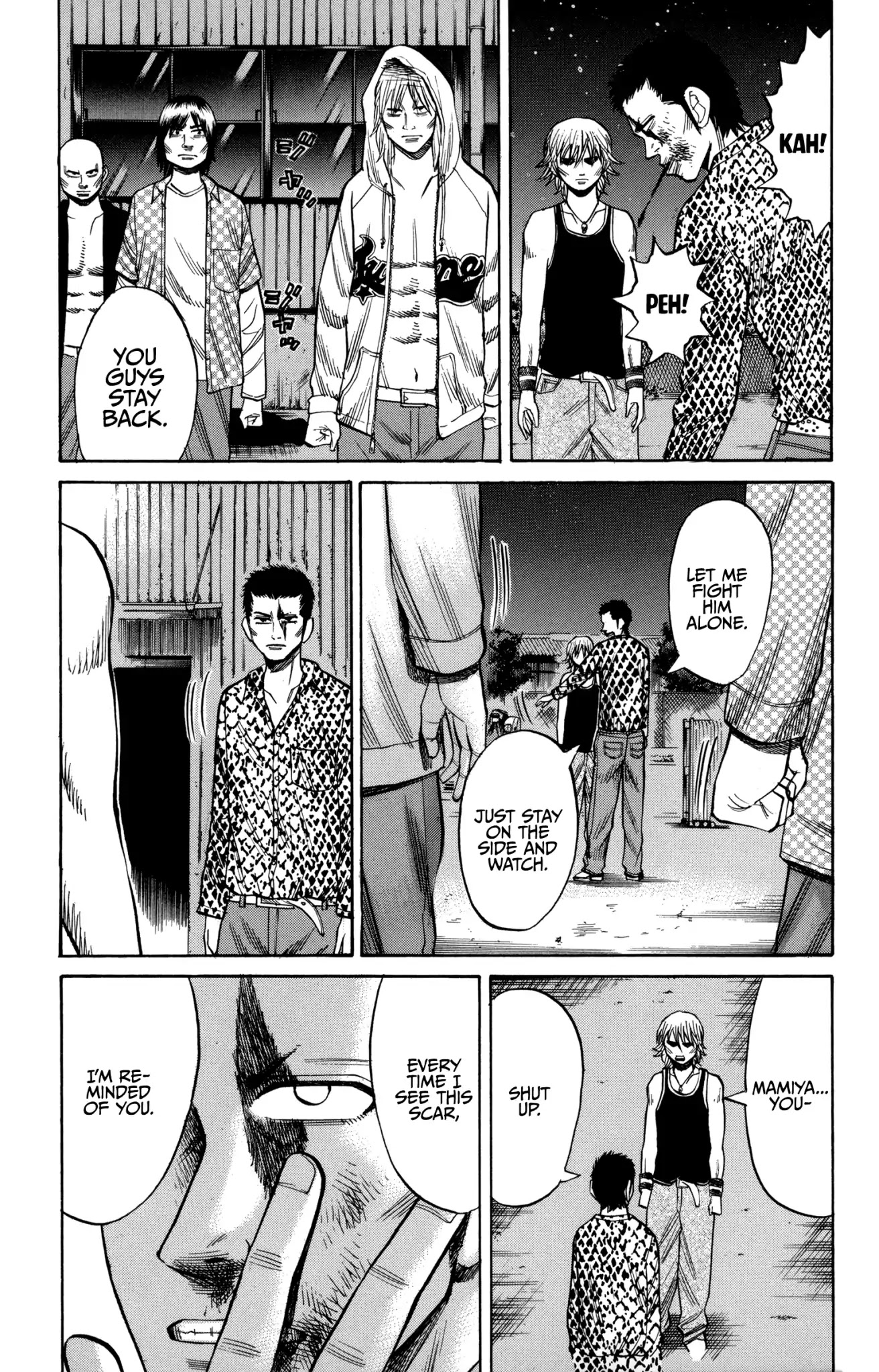 Nanba MG5 Chapter 54 page 9 - Chapter 54: Tsuyoshi's Dilemma