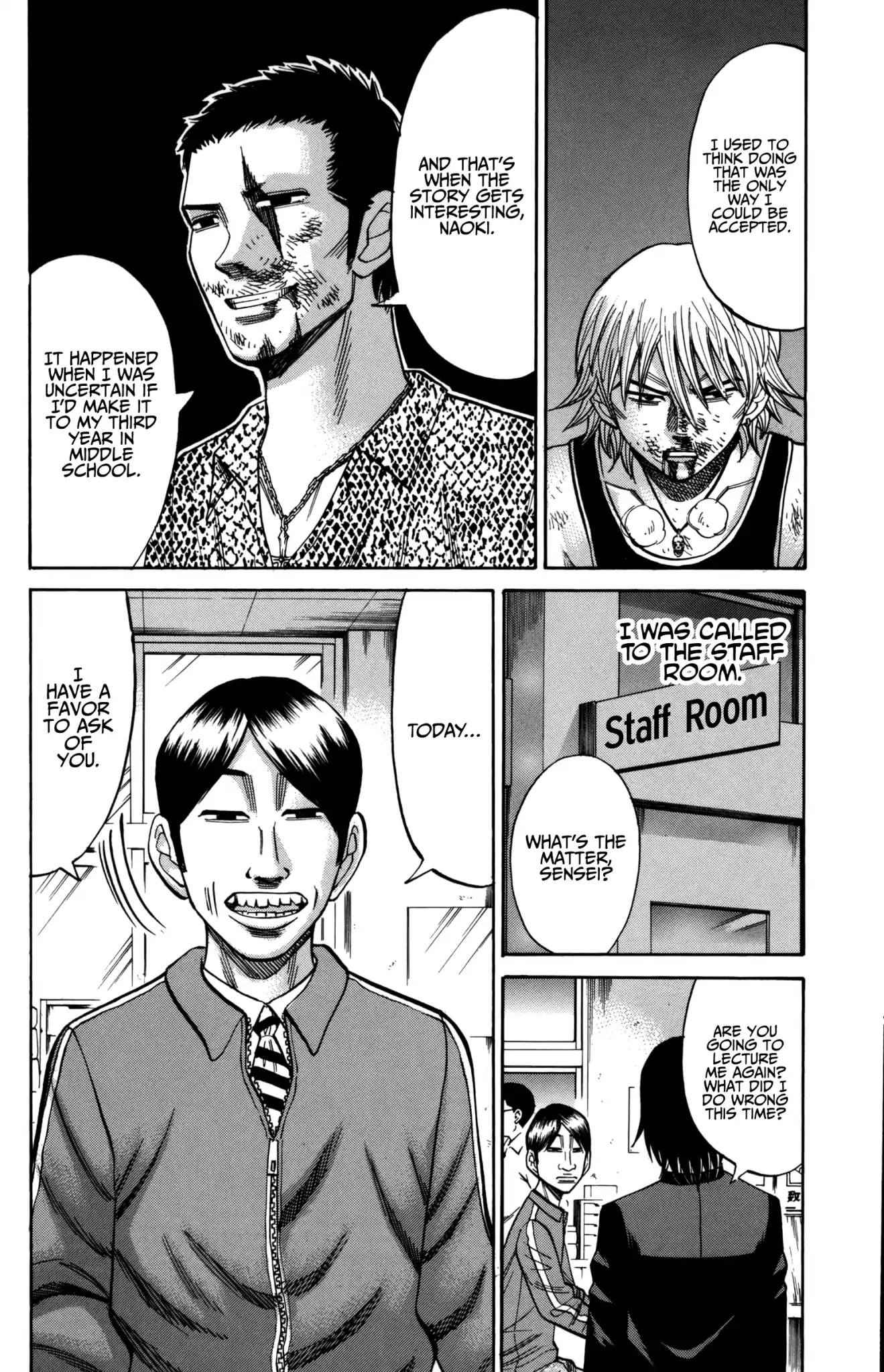 Nanba MG5 Chapter 55 page 4 - Chapter 55: Son of a murderer