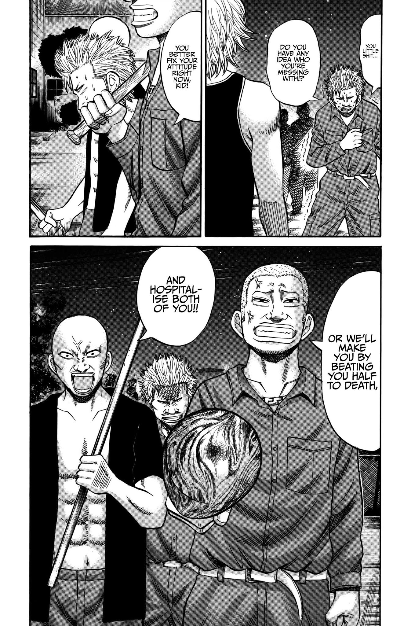 Nanba MG5 Chapter 56 page 11 - Chapter 56: Second half