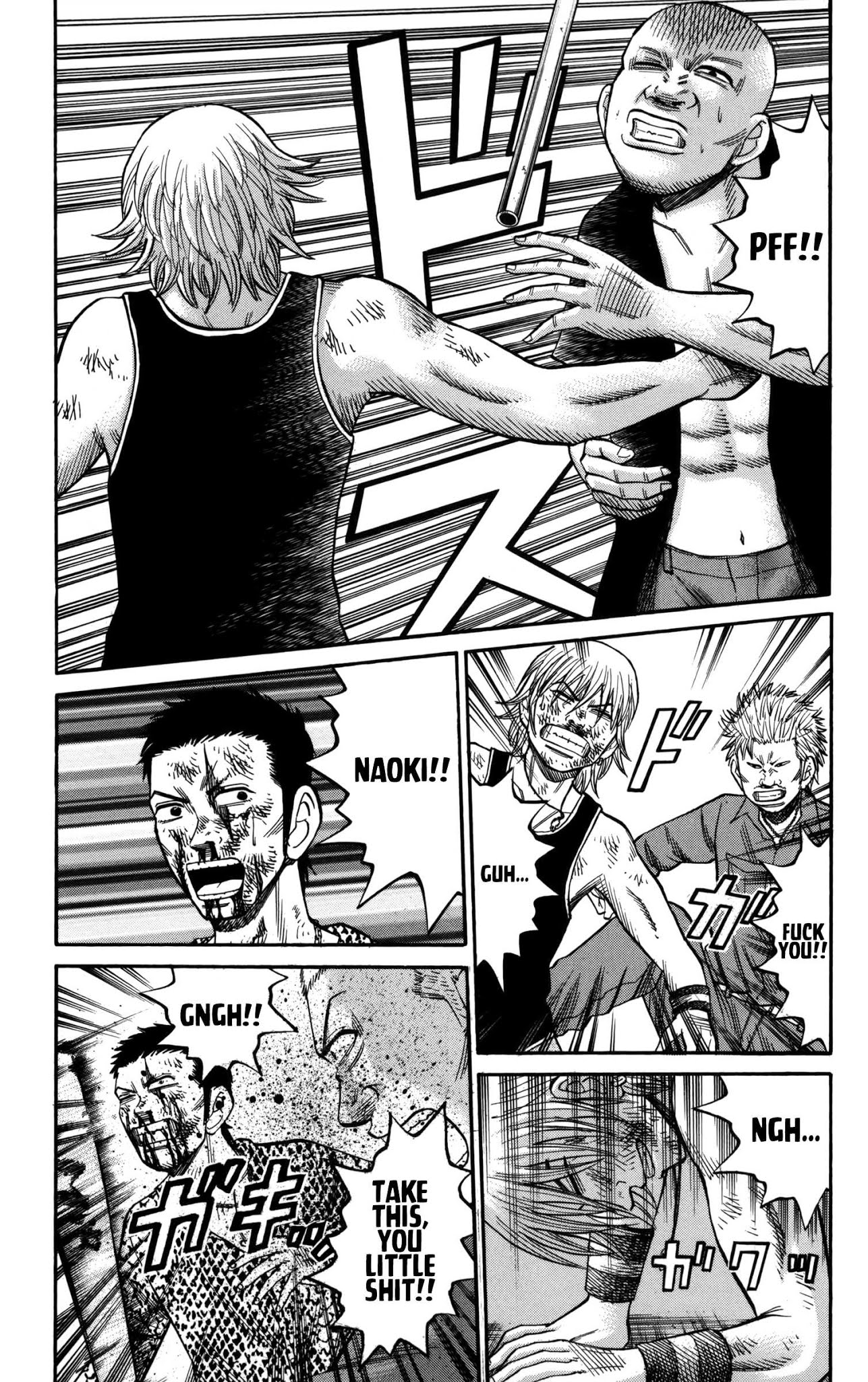 Nanba MG5 Chapter 56 page 13 - Chapter 56: Second half