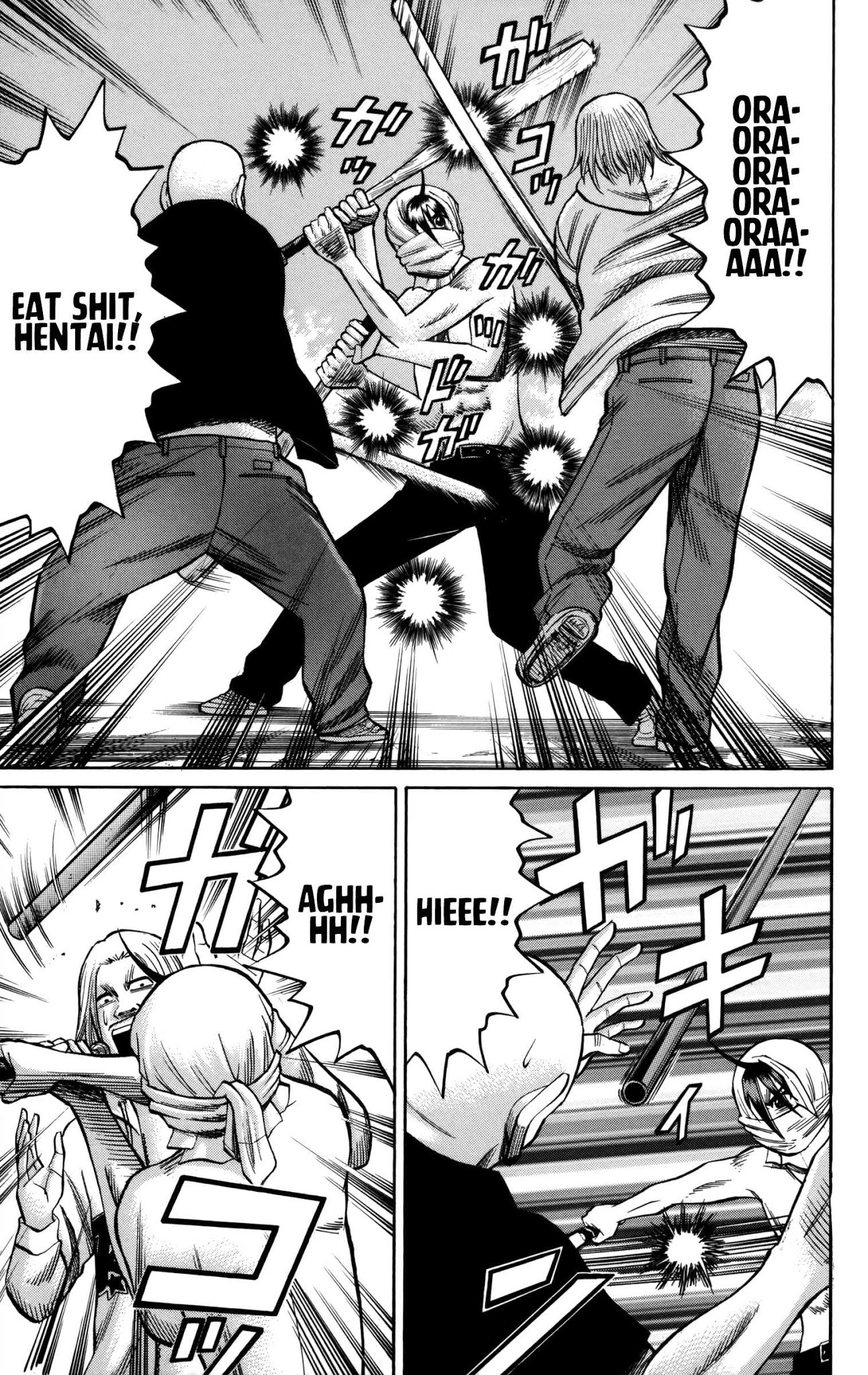 Nanba MG5 Chapter 57 page 13 - Chapter 57: Masked Hentai