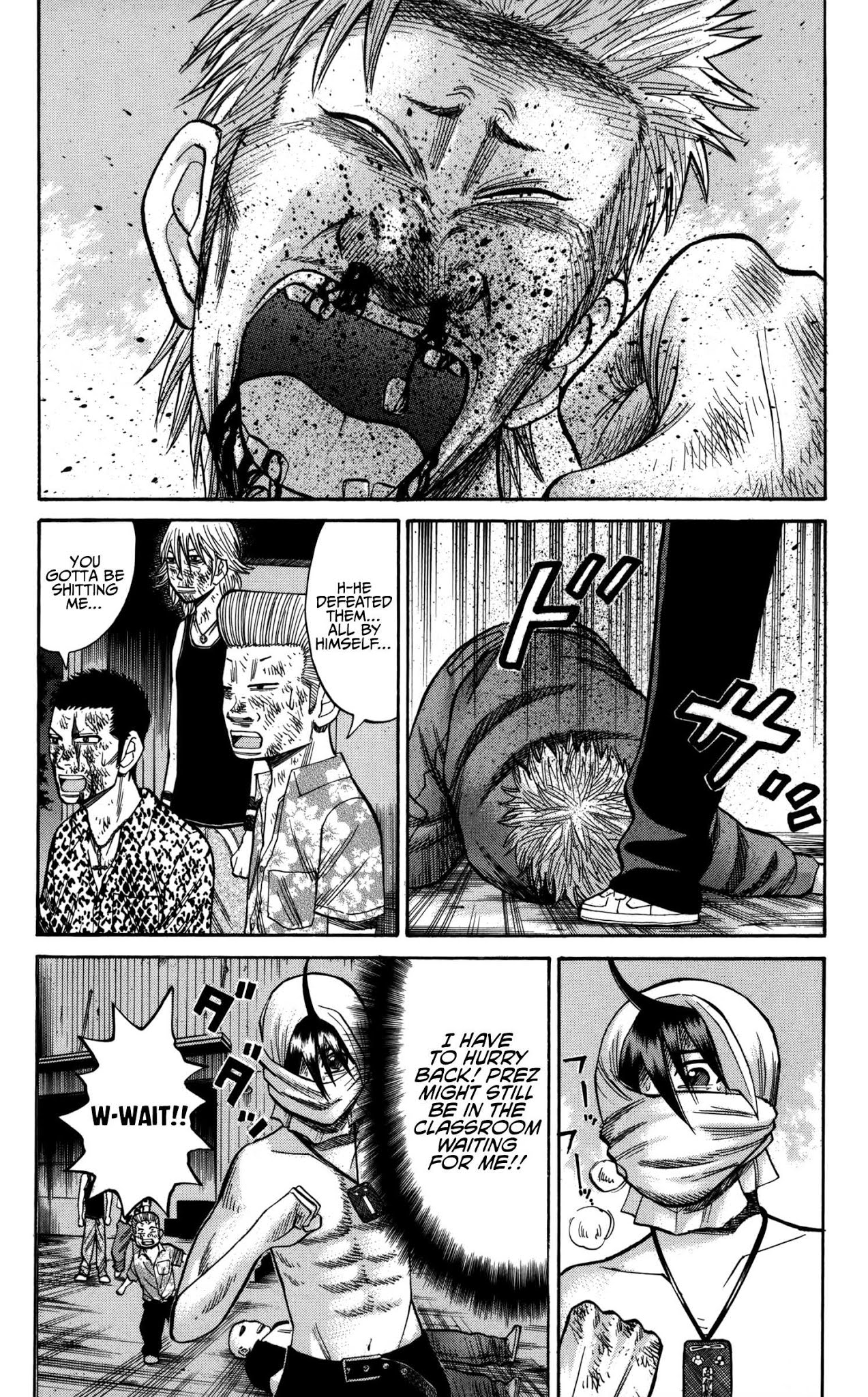 Nanba MG5 Chapter 57 page 18 - Chapter 57: Masked Hentai