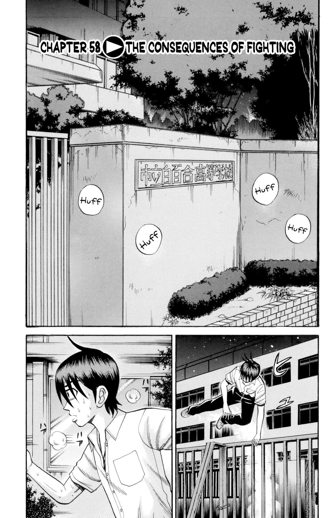 Nanba MG5 Chapter 58 page 1 - Chapter 58: The Consequences of Fighting