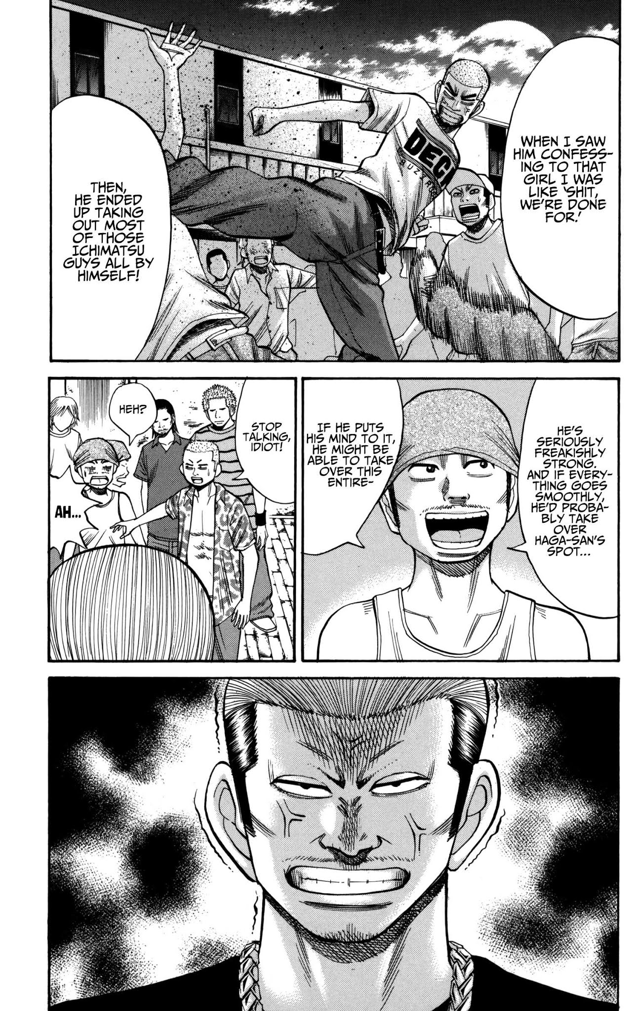 Nanba MG5 Chapter 60 page 11 - Chapter 60: Chidori High's Daimaru