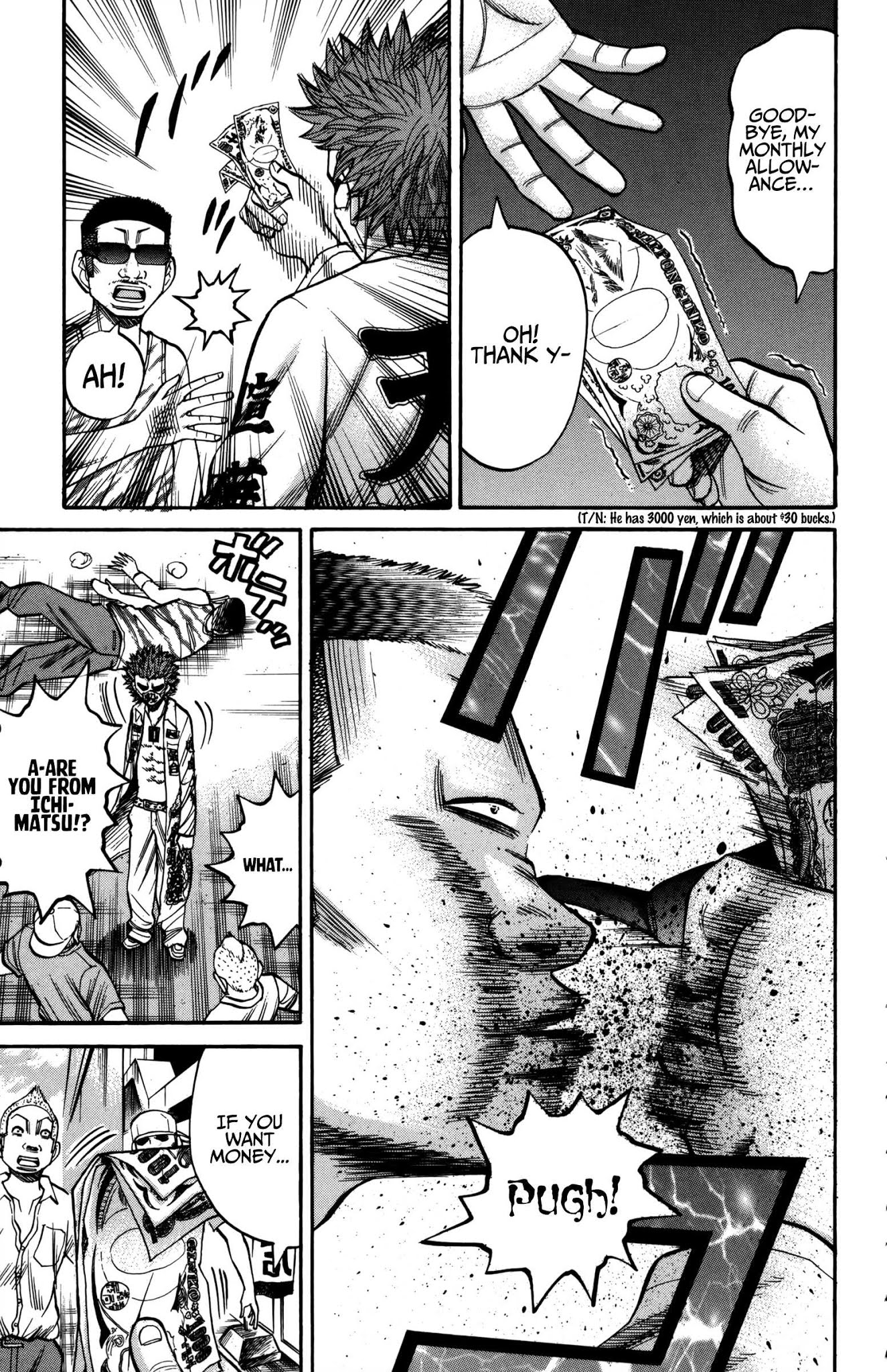 Nanba MG5 Chapter 60 page 19 - Chapter 60: Chidori High's Daimaru
