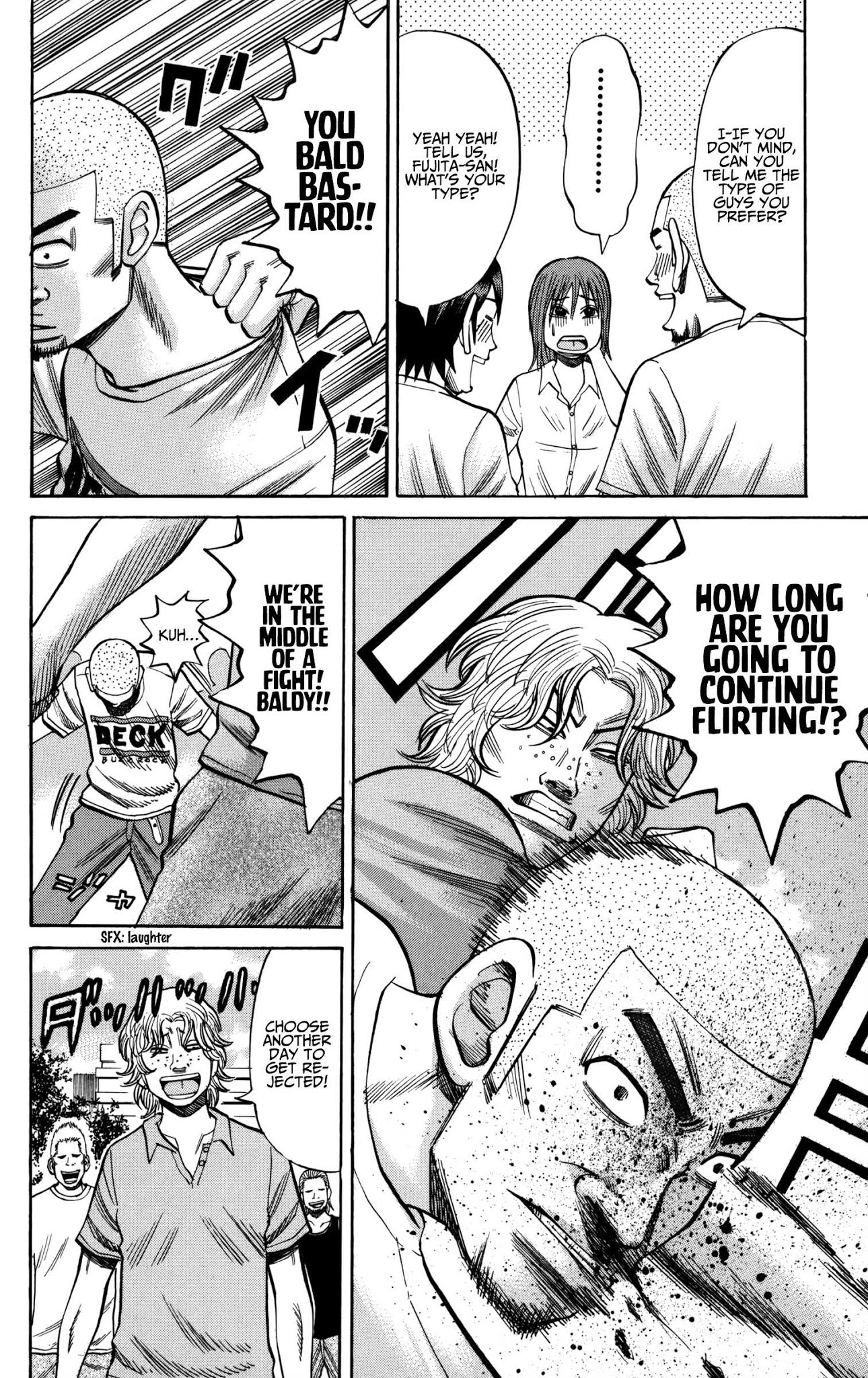 Nanba MG5 Chapter 60 page 6 - Chapter 60: Chidori High's Daimaru