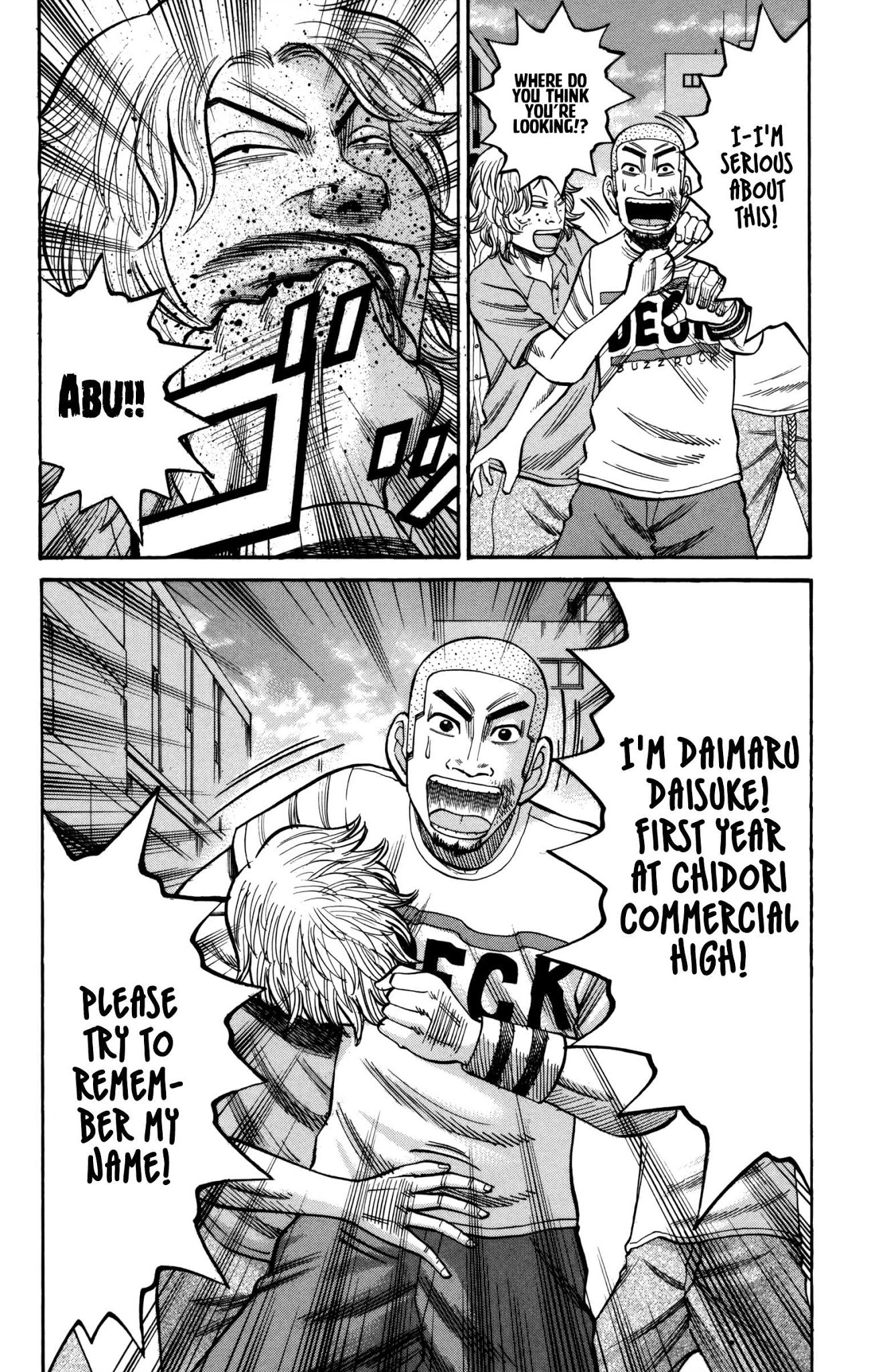 Nanba MG5 Chapter 60 page 8 - Chapter 60: Chidori High's Daimaru