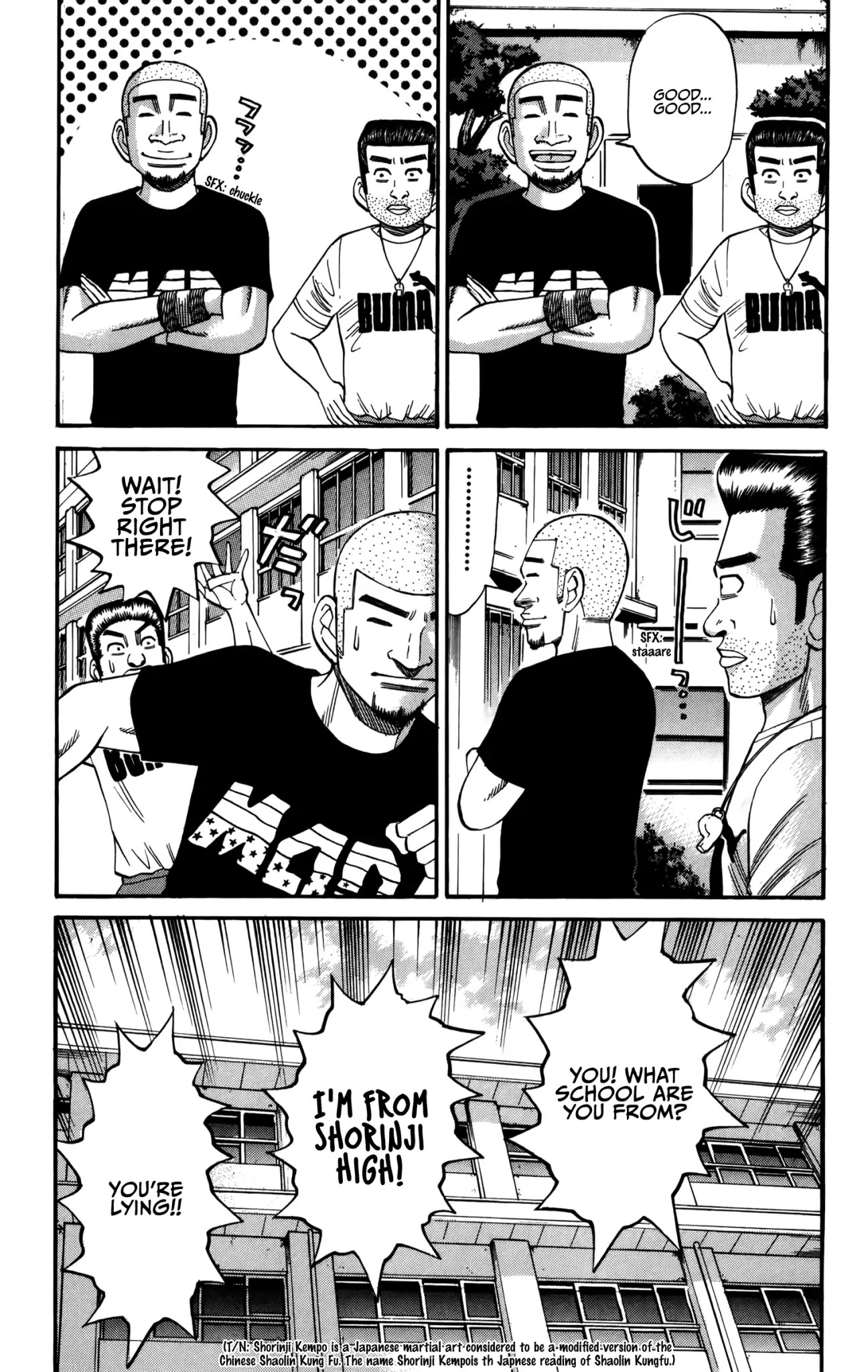 Nanba MG5 Chapter 64 page 10 - Chapter 64: Becoming friends
