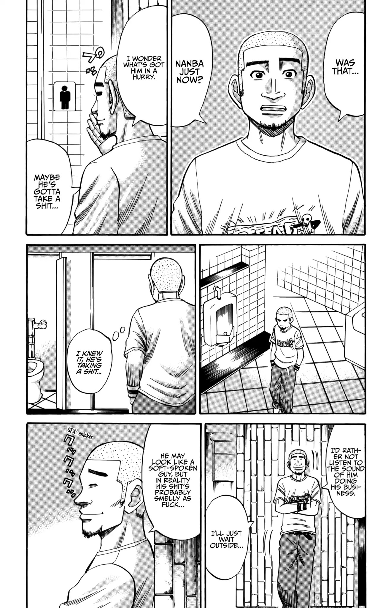 Nanba MG5 Chapter 64 page 16 - Chapter 64: Becoming friends
