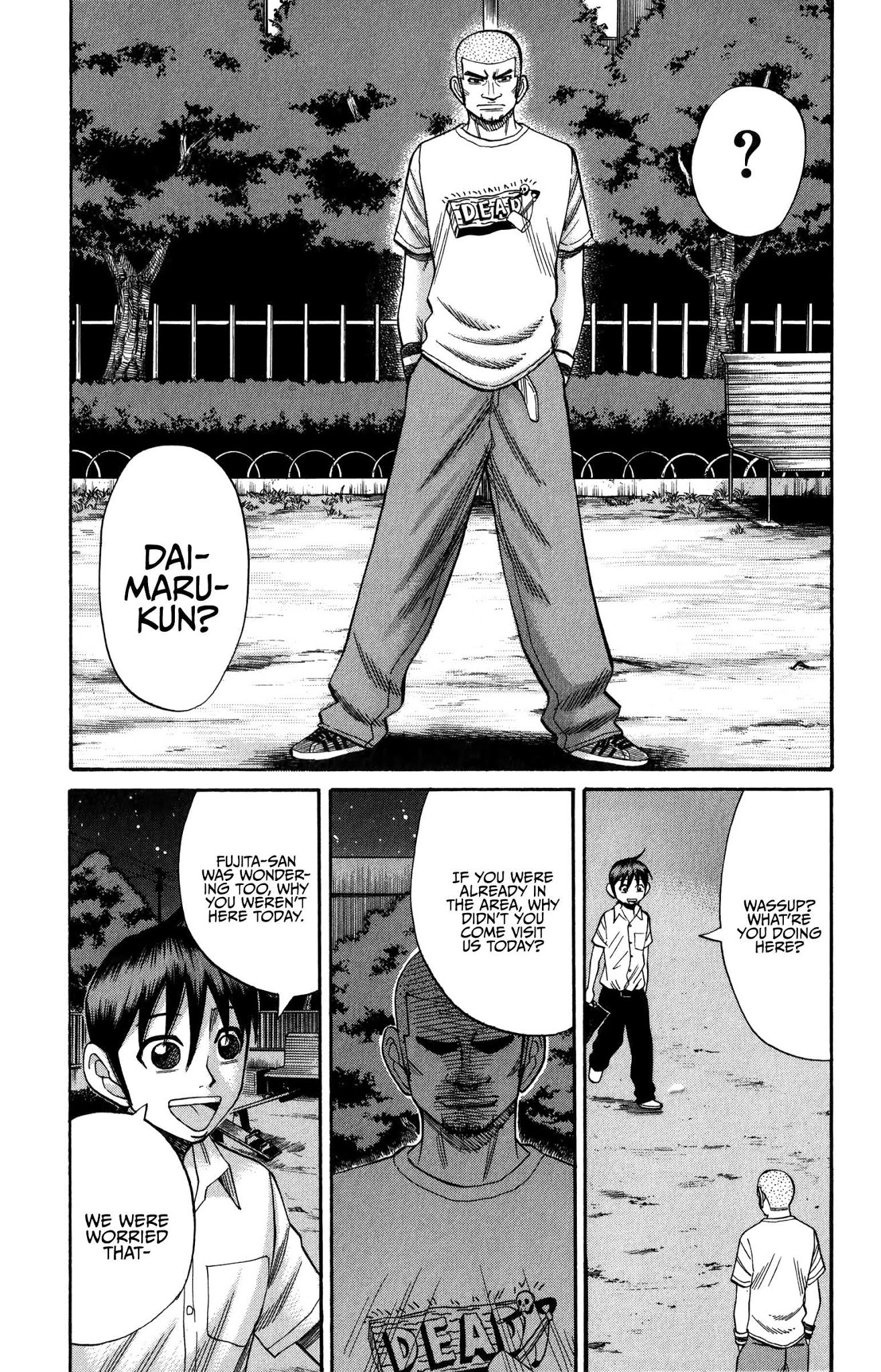 Nanba MG5 Chapter 65 page 9 - Chapter 65: His real identity