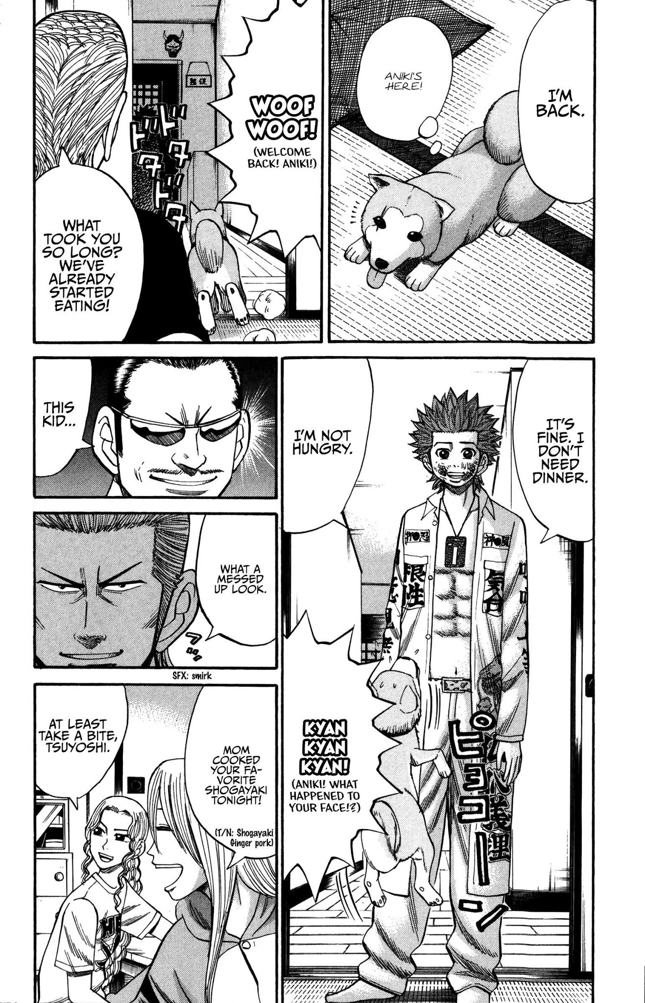 Nanba MG5 Chapter 66 page 10 - Chapter 66: Tokkoufuku is troubled