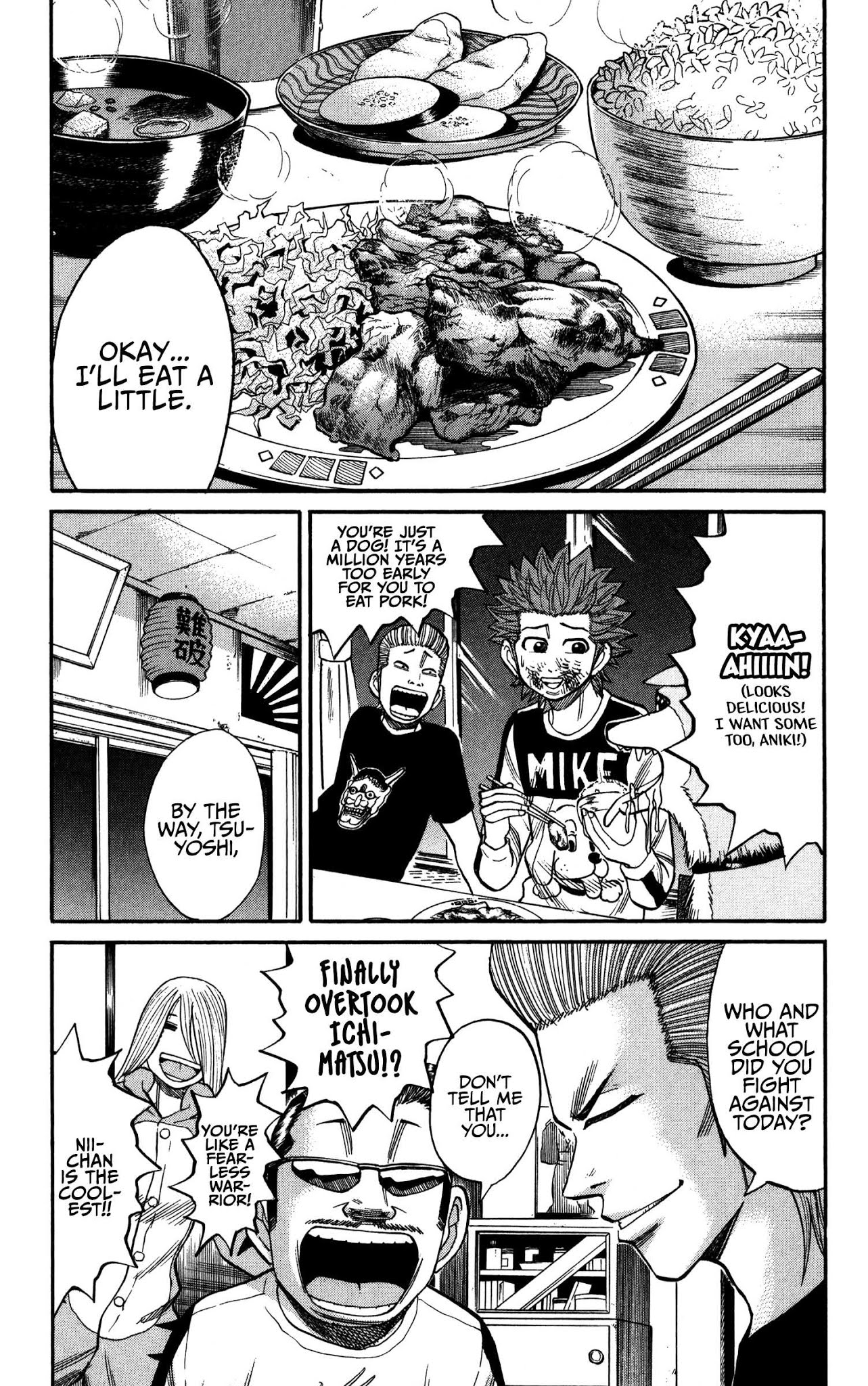 Nanba MG5 Chapter 66 page 11 - Chapter 66: Tokkoufuku is troubled