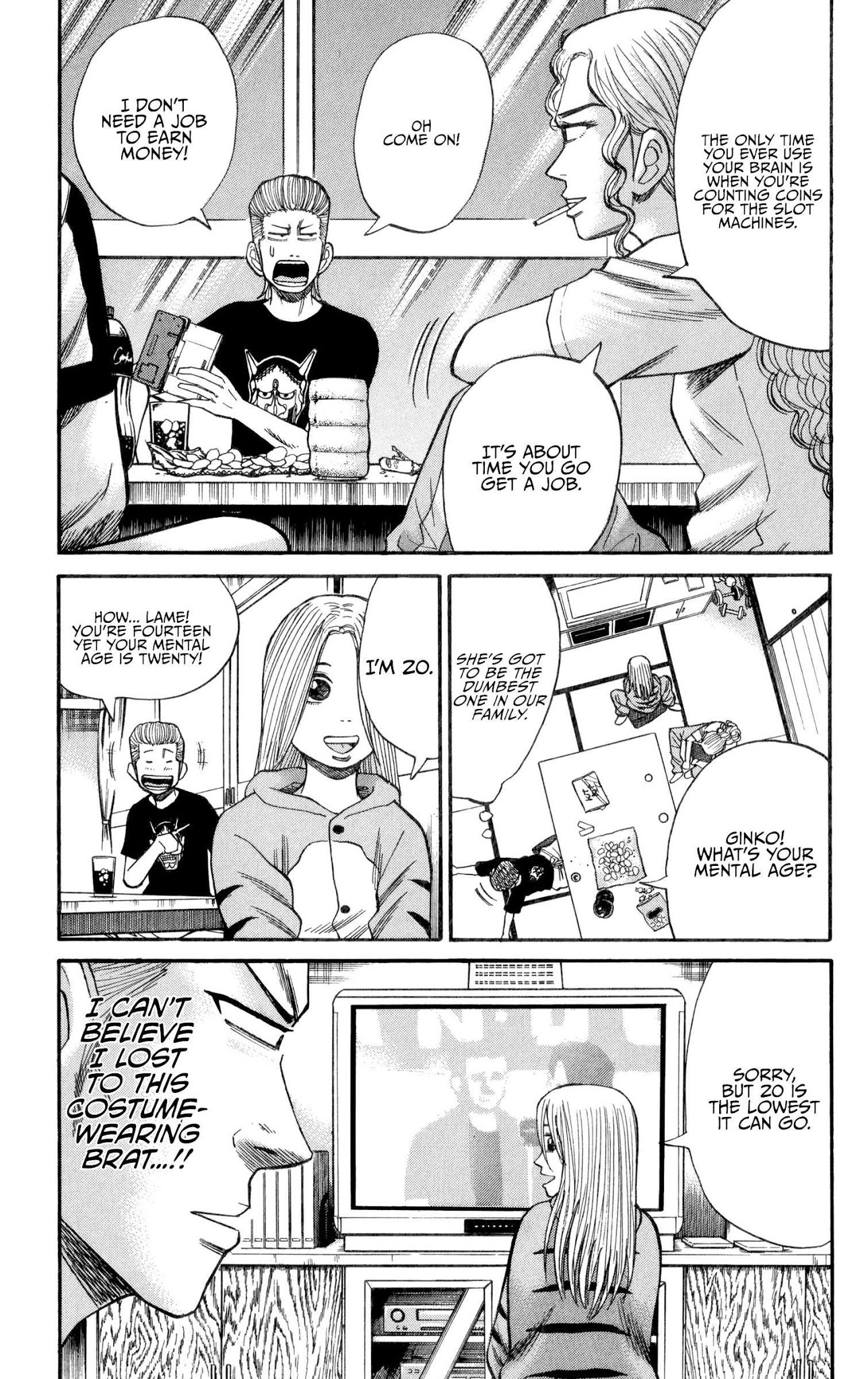 Nanba MG5 Chapter 66 page 9 - Chapter 66: Tokkoufuku is troubled