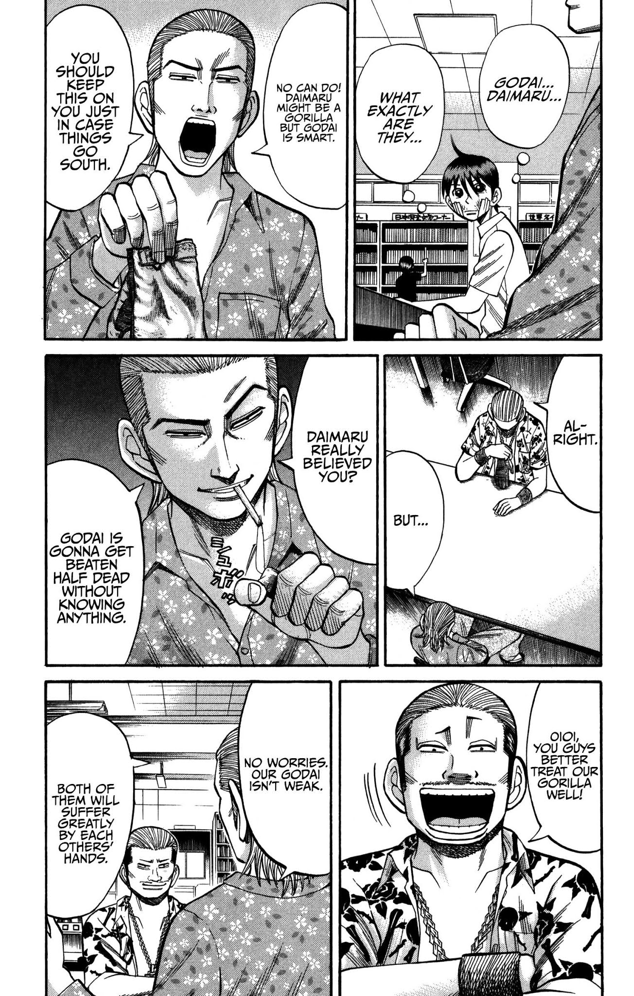 Nanba MG5 Chapter 67 page 15 - Chapter 67: Be quiet in the library
