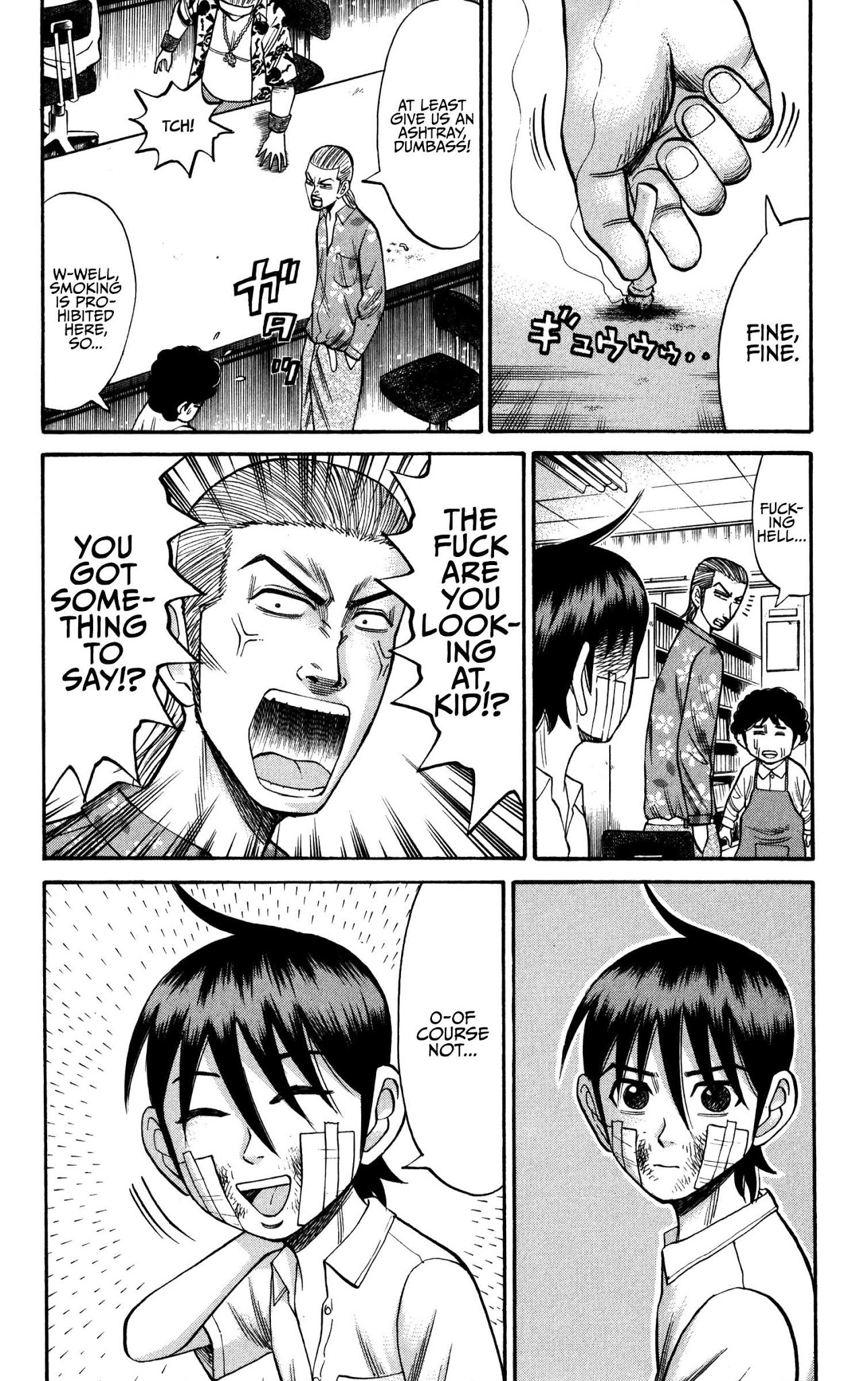 Nanba MG5 Chapter 67 page 18 - Chapter 67: Be quiet in the library