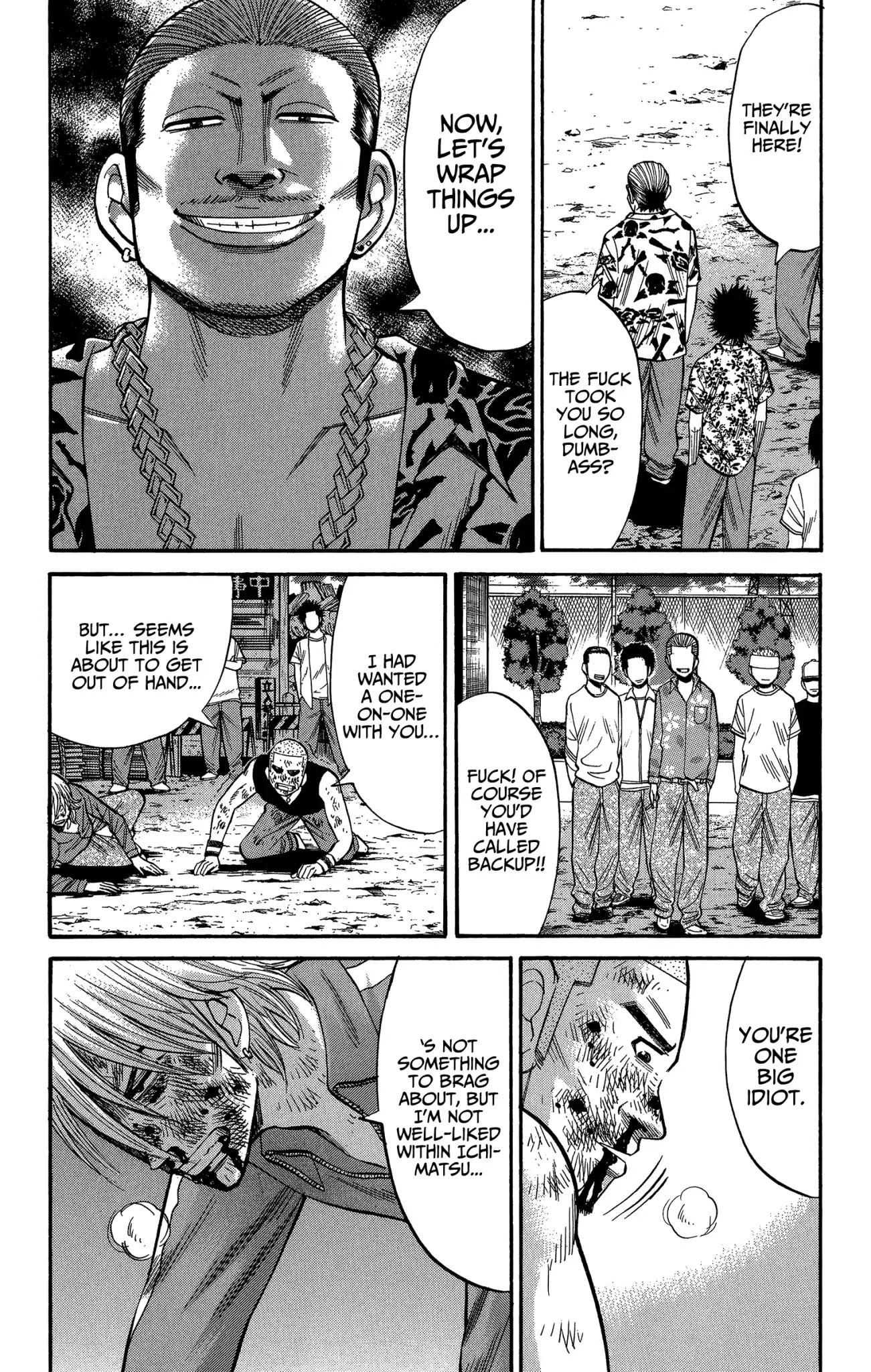 Nanba MG5 Chapter 68 page 18 - Chapter 68: Godai vs. Daimaru